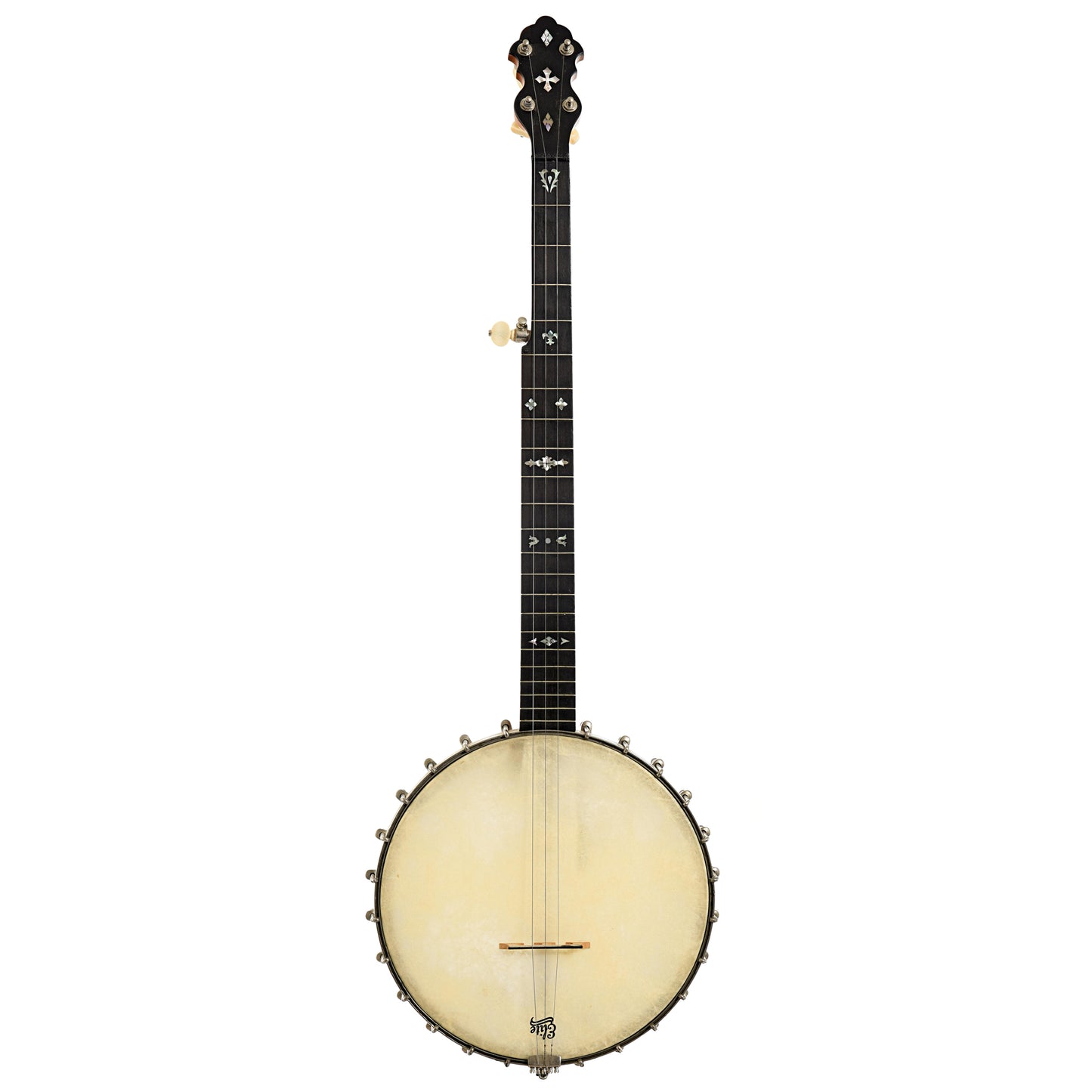 Full front of Wm. Stahl Open Back Banjo