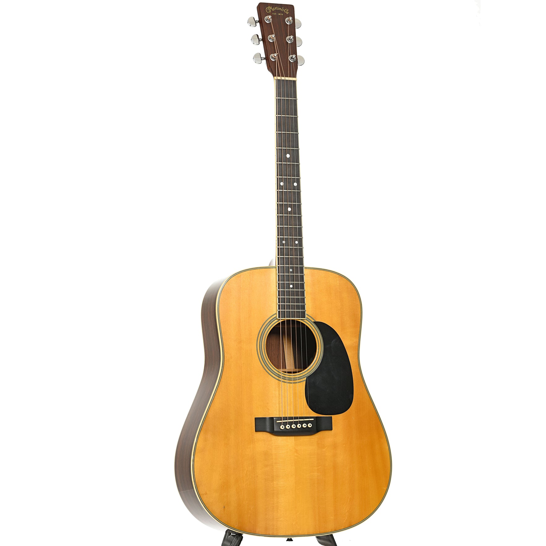 Full front and side of Martin D-35 Retro Acoustic Guitar (2017)