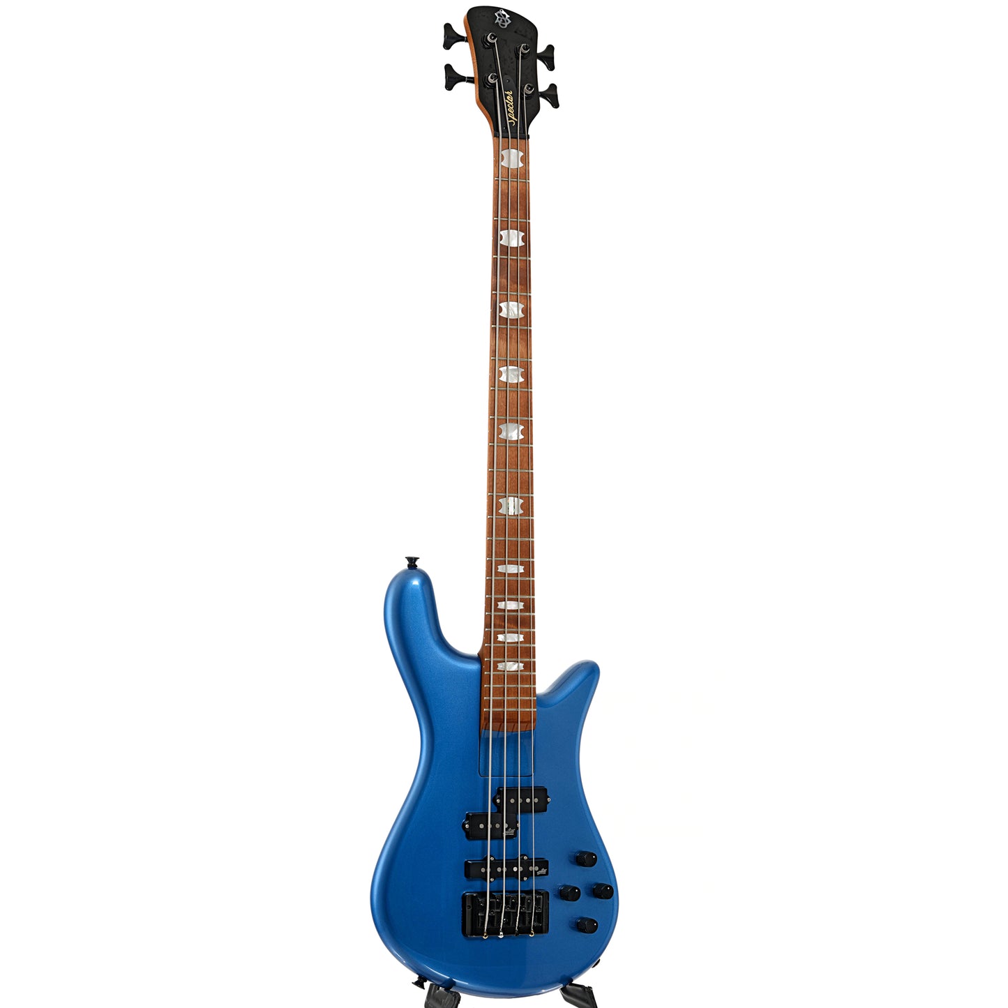 Full front and side of Spector Eurobolt 4-String Electric Bass