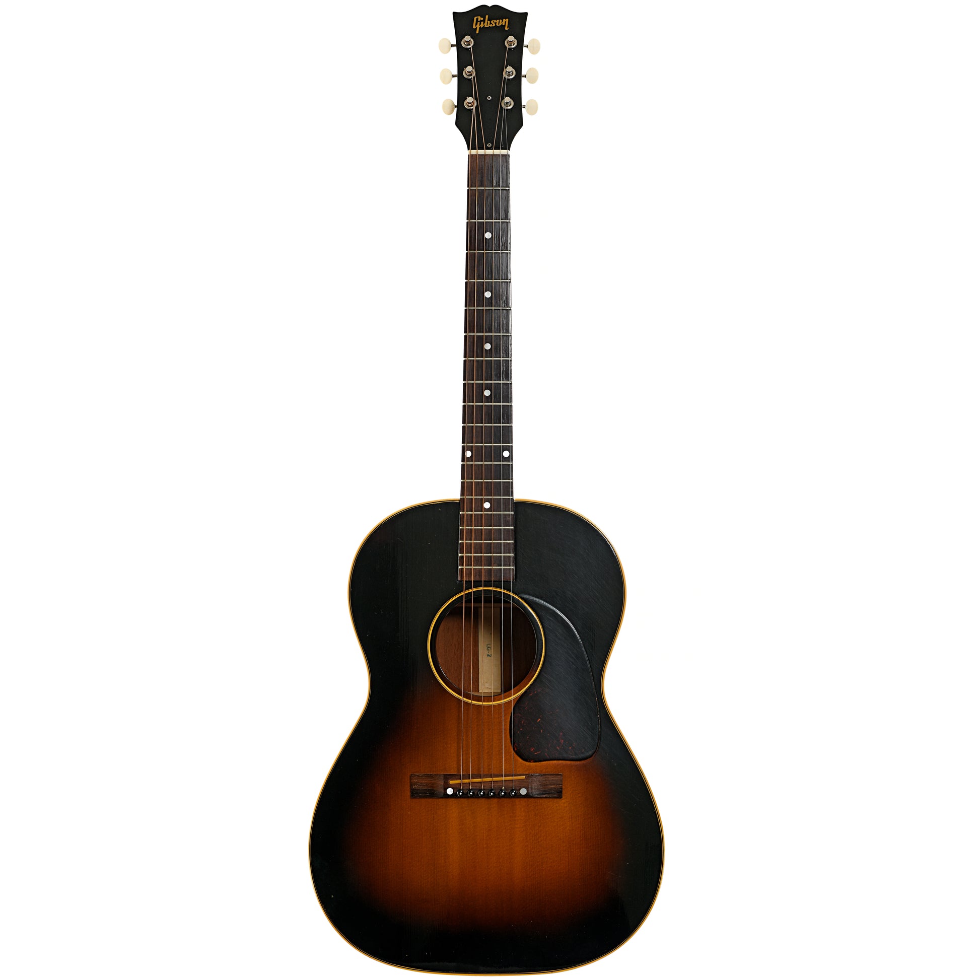 Full front of Gibson LG-2 Acoustic Guitar (1954)