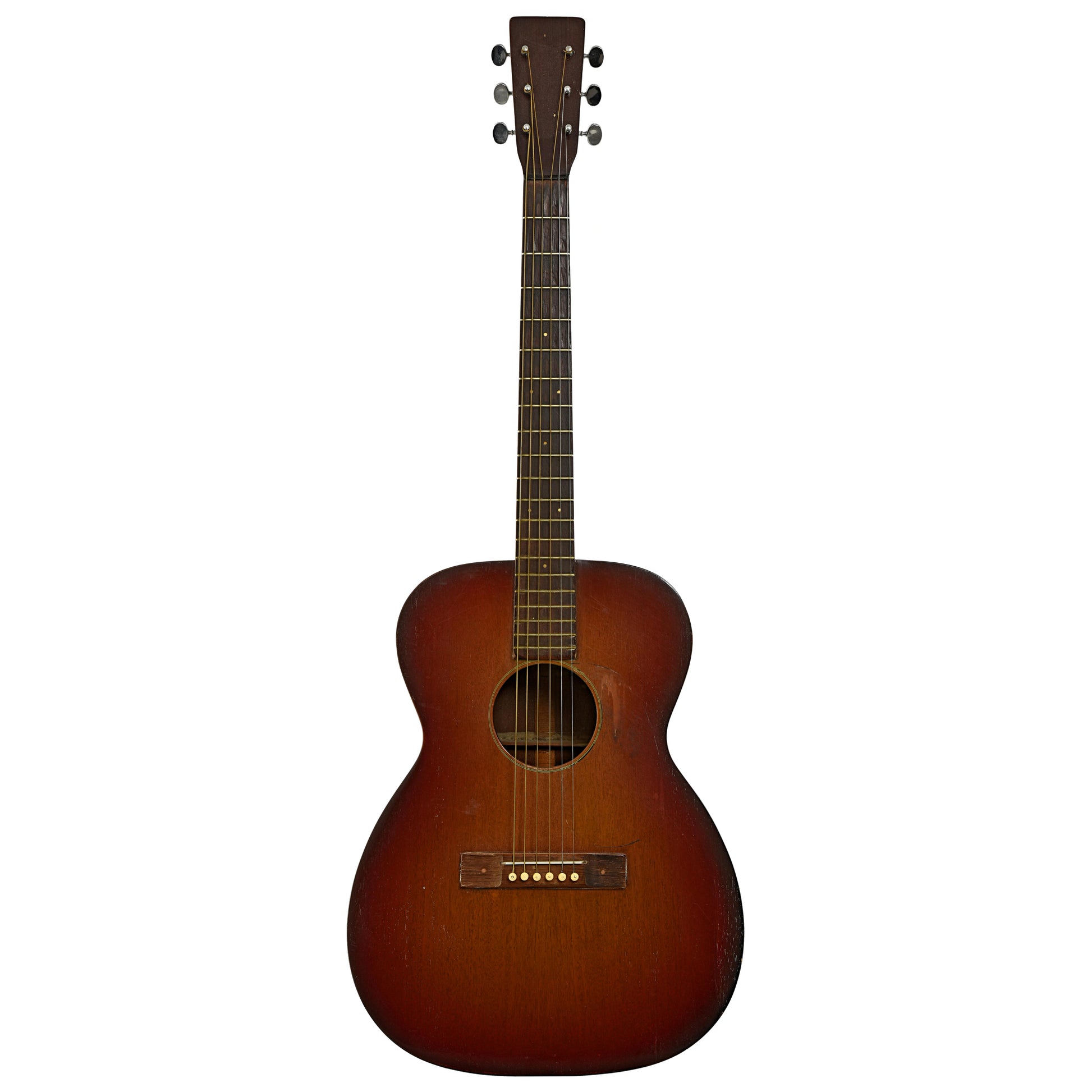 Full front of Martin 00-17 Acoustic Guitar