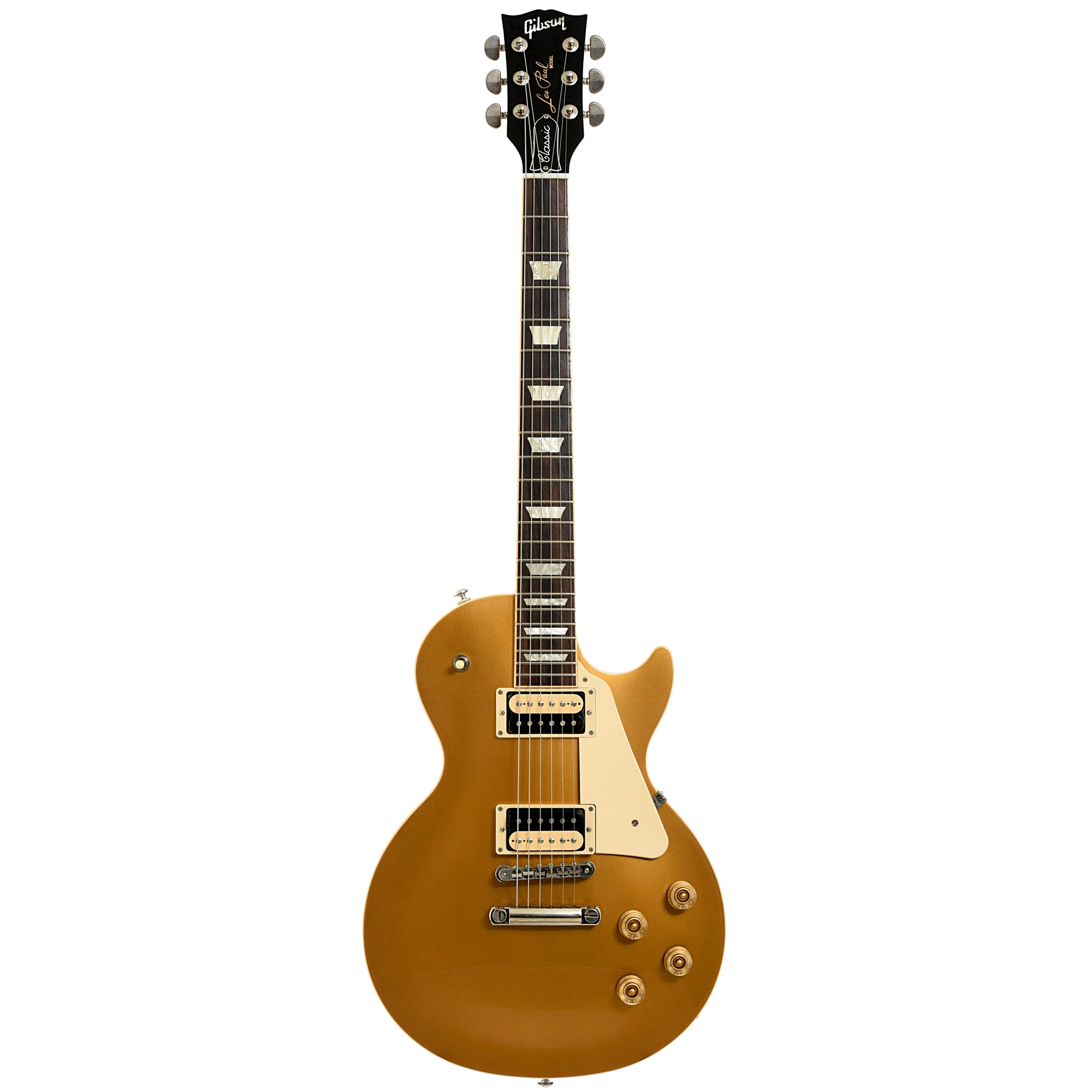 Full front of Gibson Les Paul Classic Electric Guitar