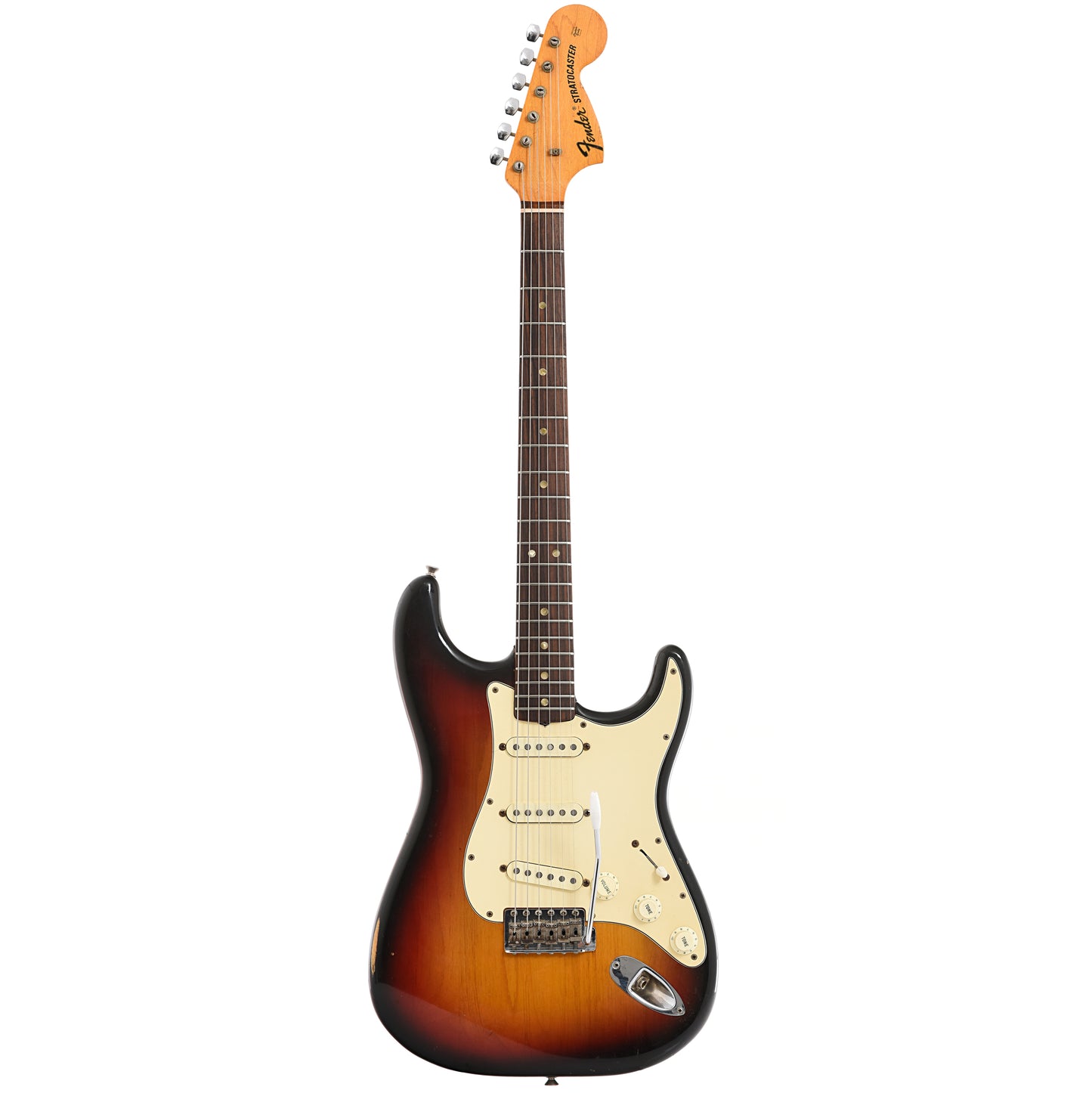 Full front of Fender Stratocaster