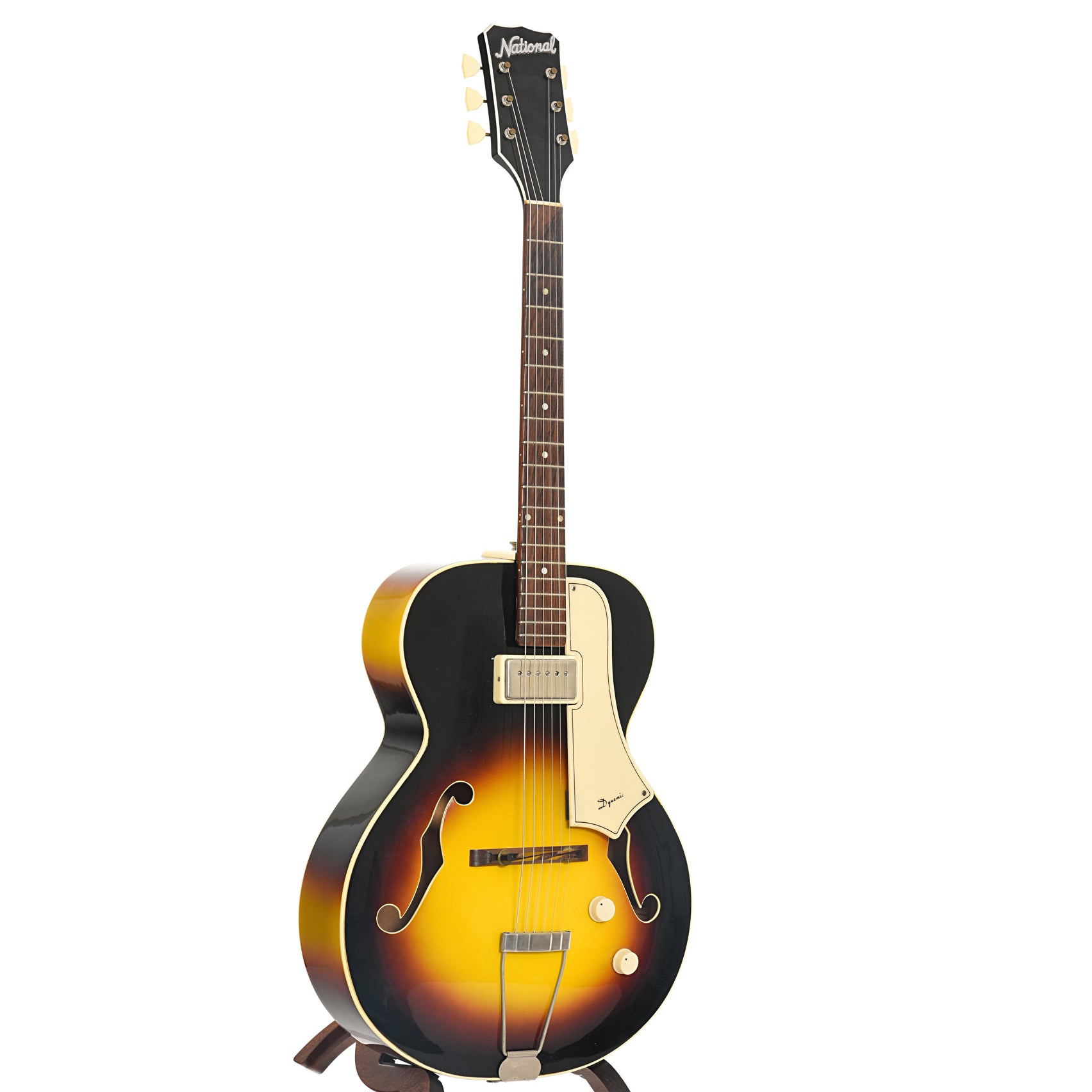 National 1125 Dynamic Hollow Body Electric Guitar 1958 Elderly Instruments