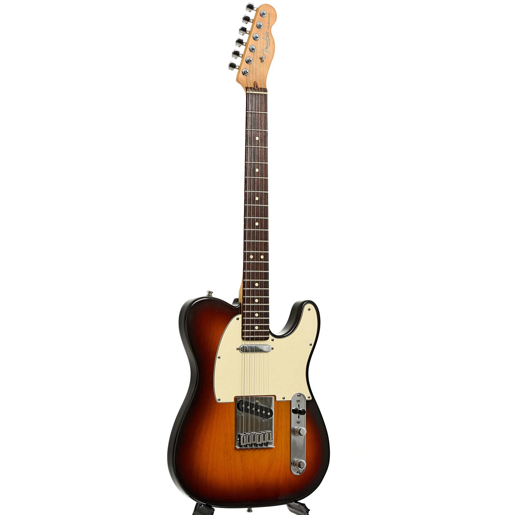 Full front and side of Fender American Series Telecaster Electric Guitar