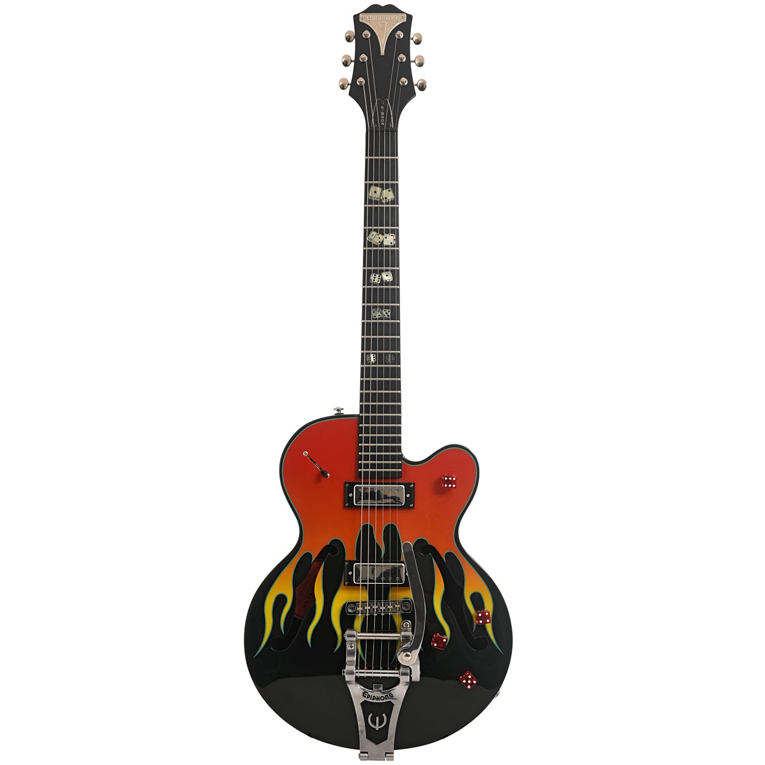 Epiphone Flamekat Semi-Hollowbody Electric Guitar (2000) – Elderly 