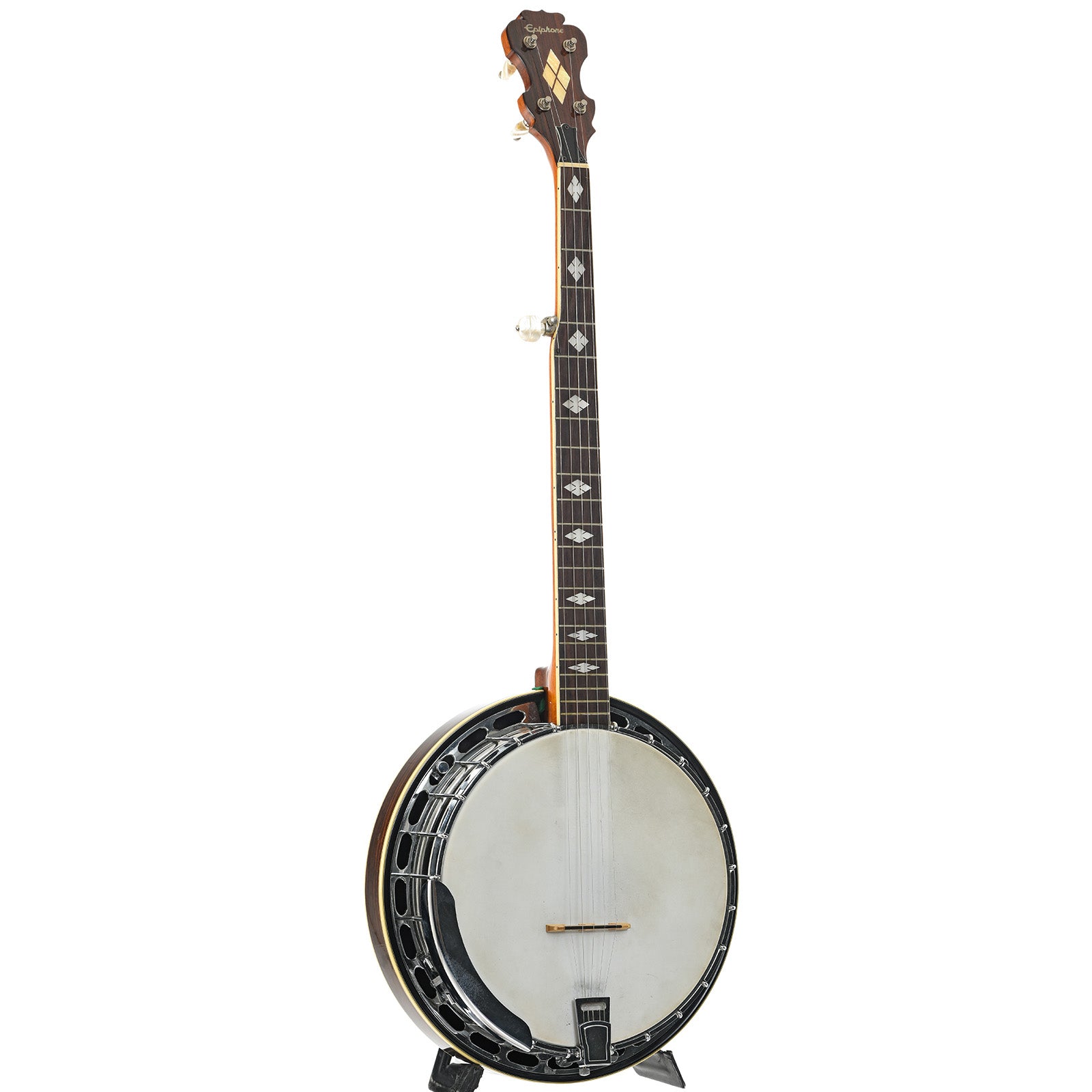 Full front and side of Epiphone EB-99 Resonator Banjo (c.1975)