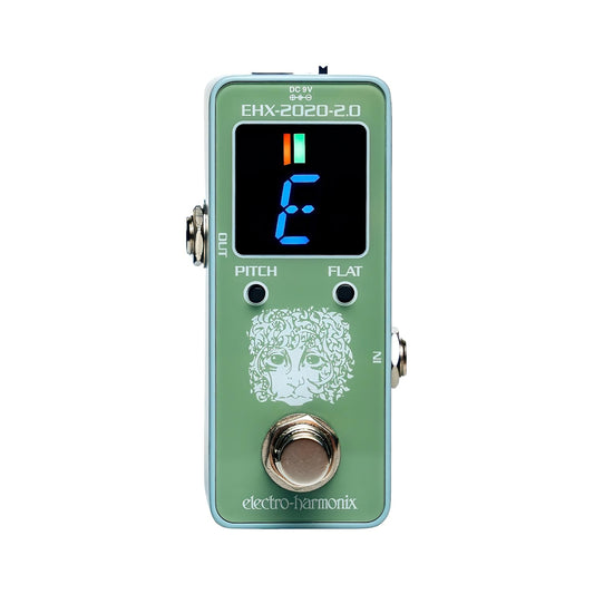 Electro Harmonix EXH-2020-2.0 Chromatic Tuner Pedal, Top 1