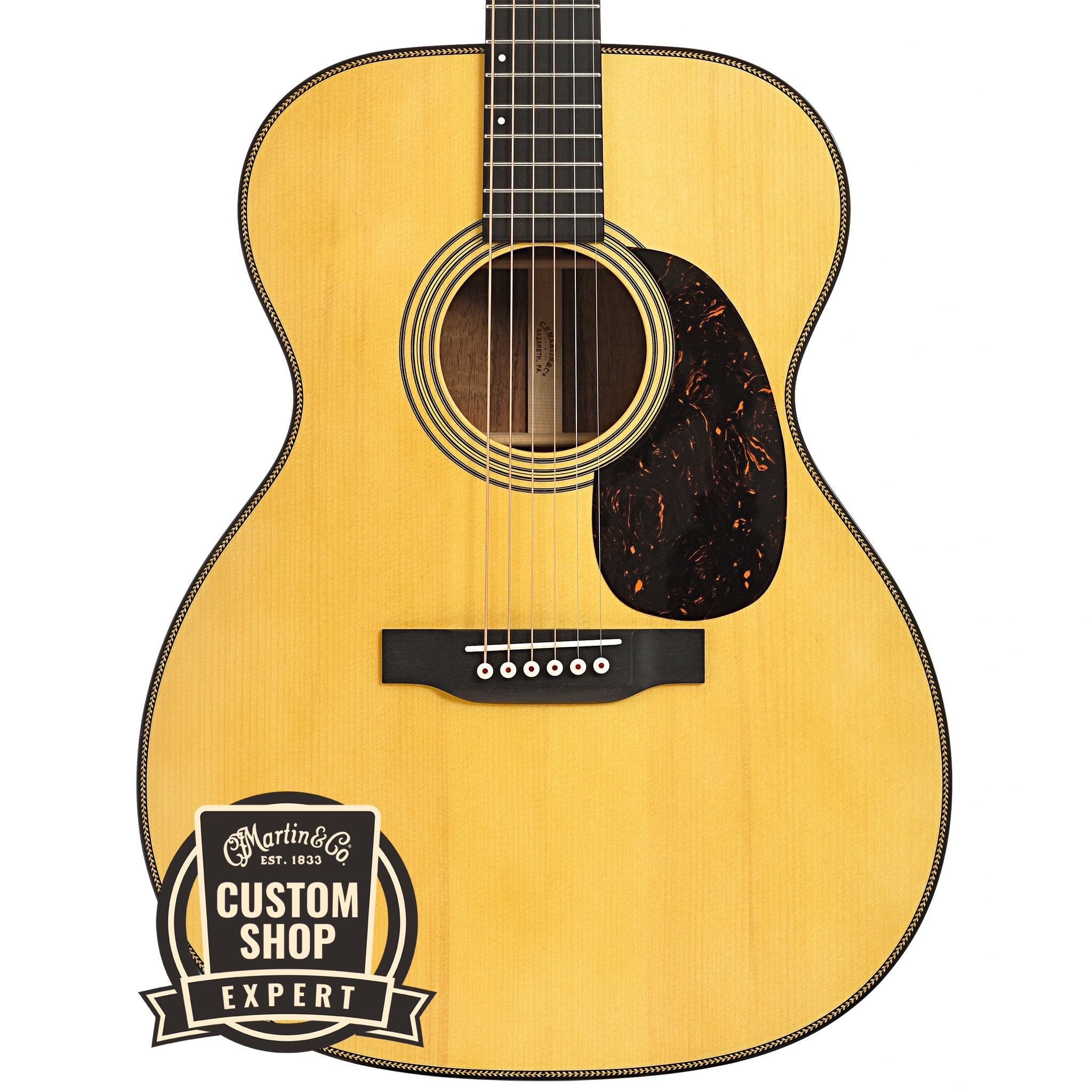 Martin Custom 28-Style 000 Guitar & Case - Flame Koa & Adirondack Spru –  Elderly Instruments