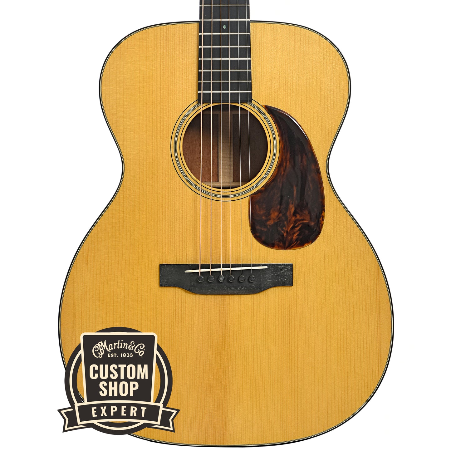 Front of Martin 000-18V Custom