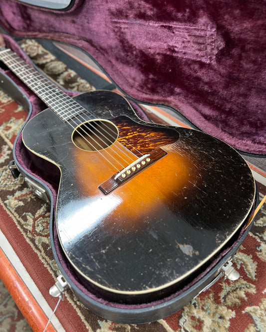 Showroom photo of Front of Recording King Carson Robinson Acoustic Guitar (c.1935)