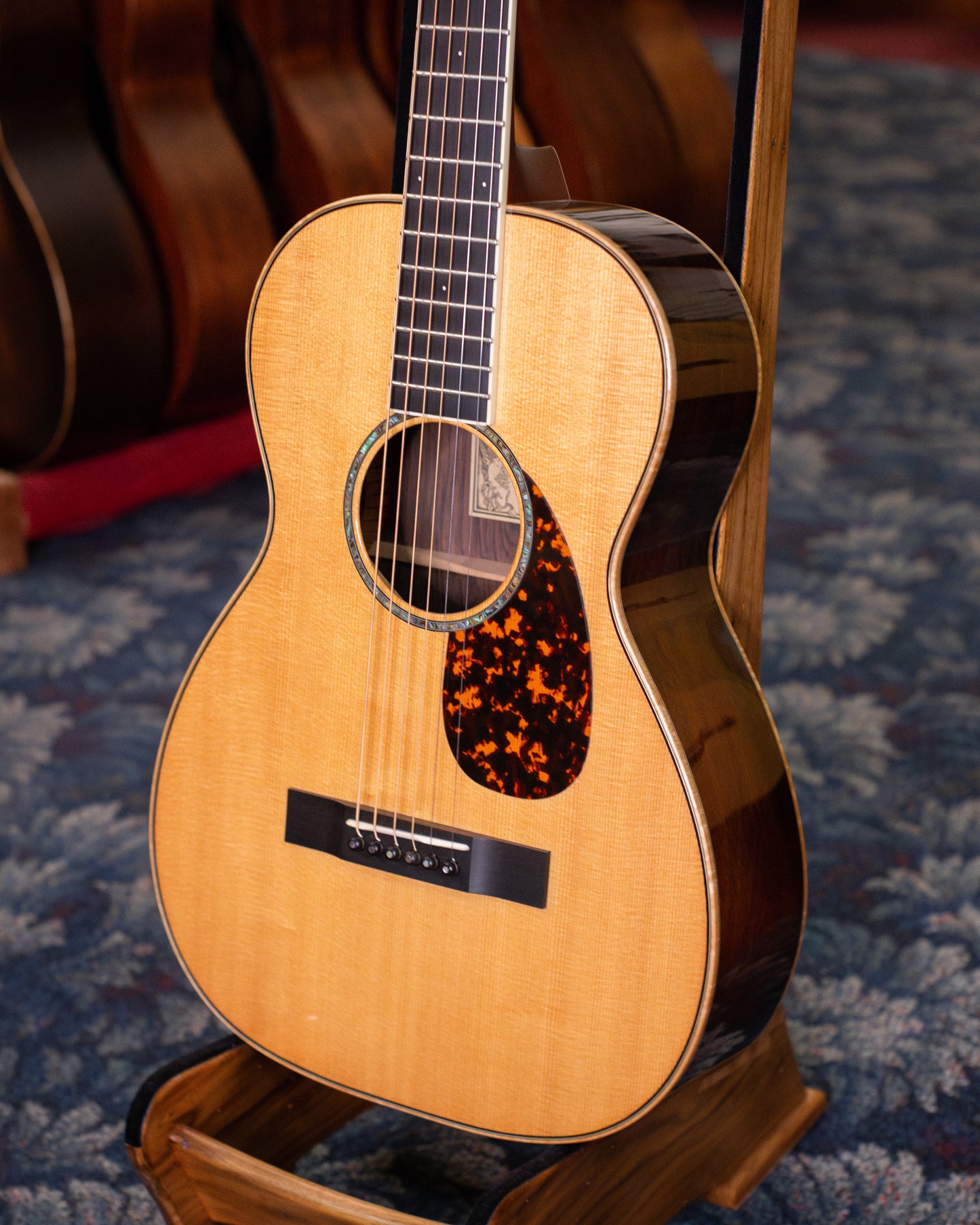 Showroom photo of Larrivee P-09 BZ Custom Brazilian Rosewood Acoustic Guitar (2010)