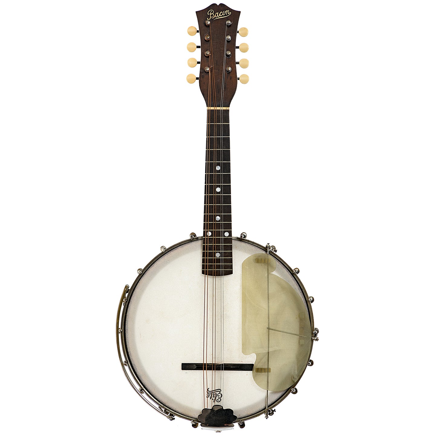 Full front of Bacon Style C Banjo Mandolin