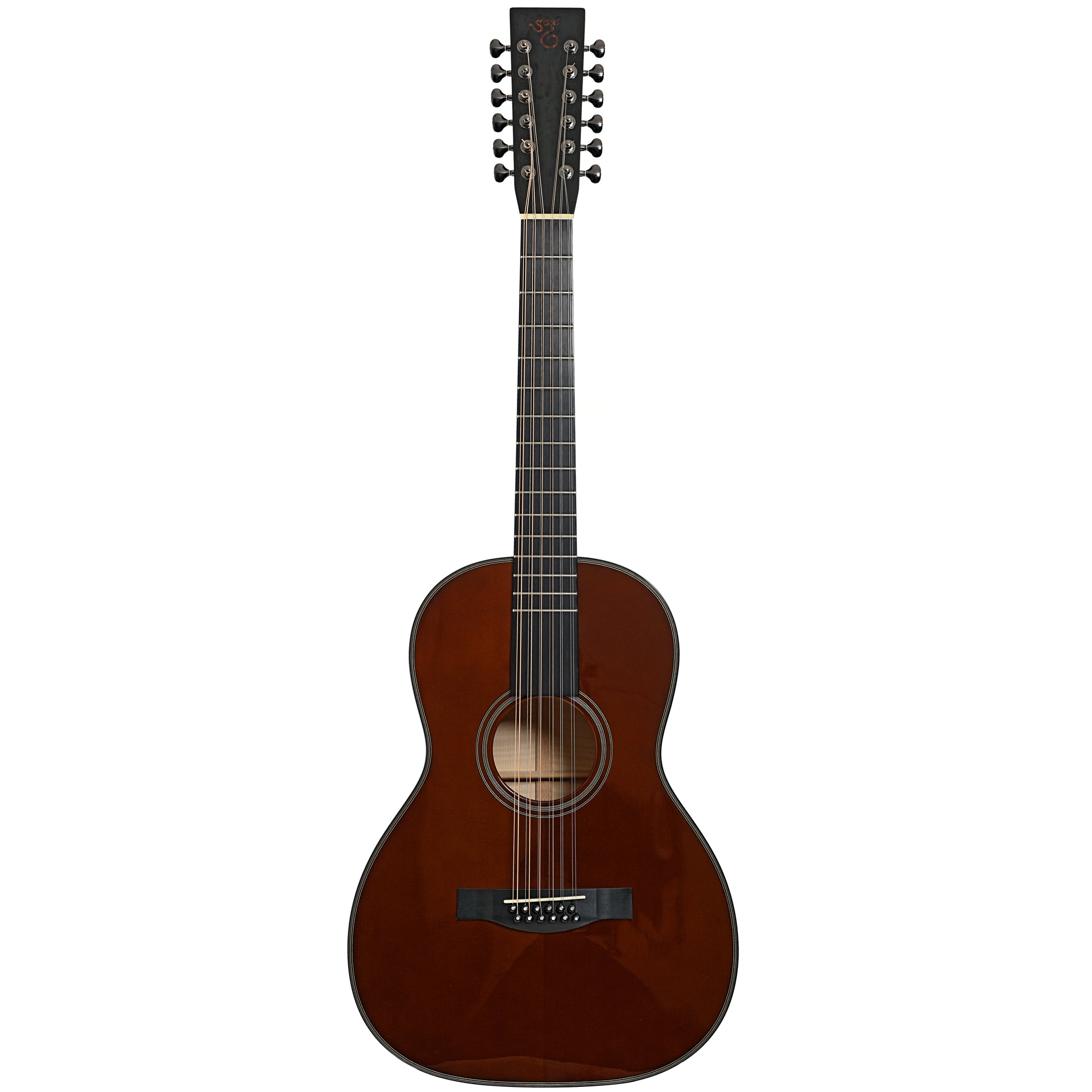 Full front of Santa Cruz 00 12-String Acoustic-Electric Guitar (2008)