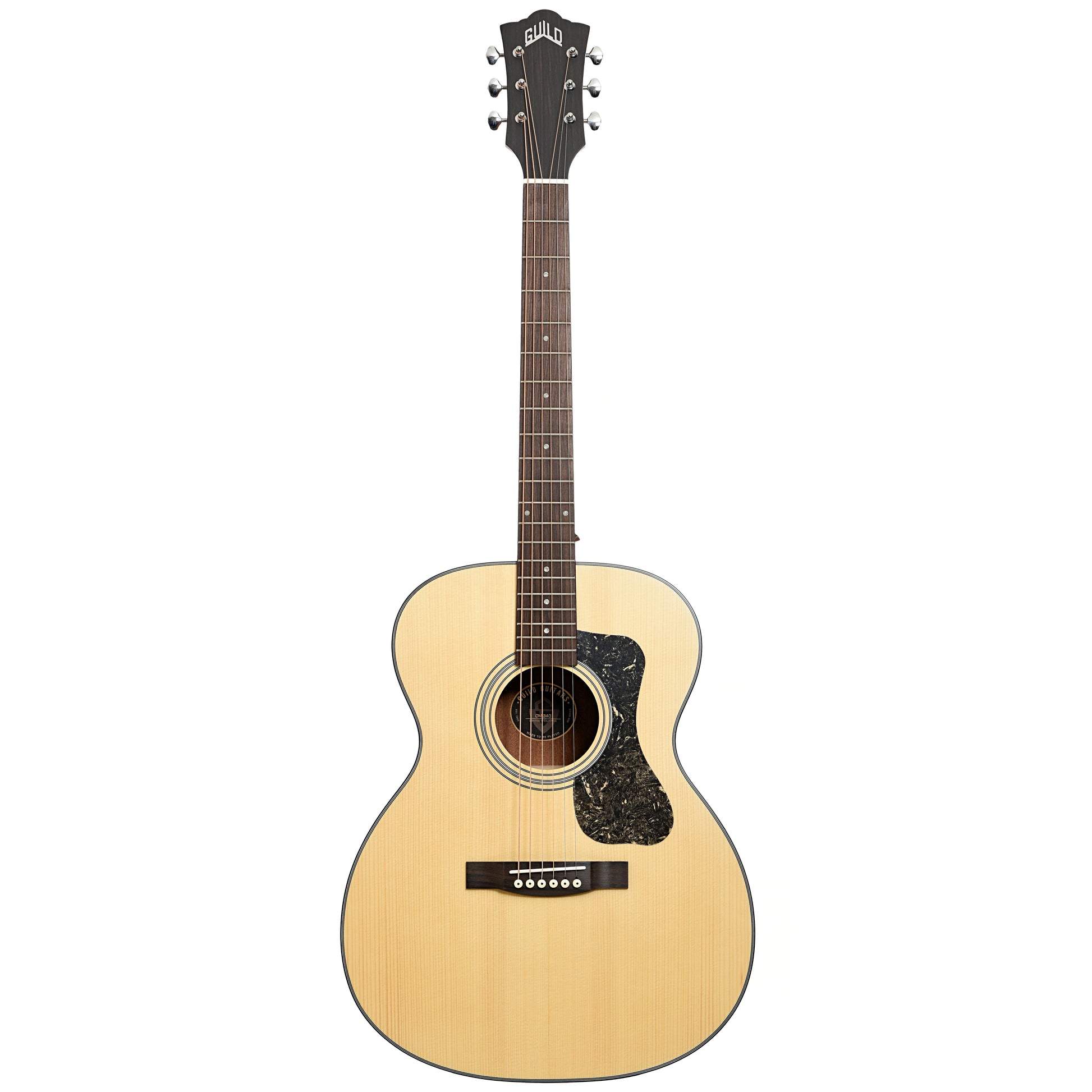 Full front of Guild 300 Series OM-340 Acoustic Guitar