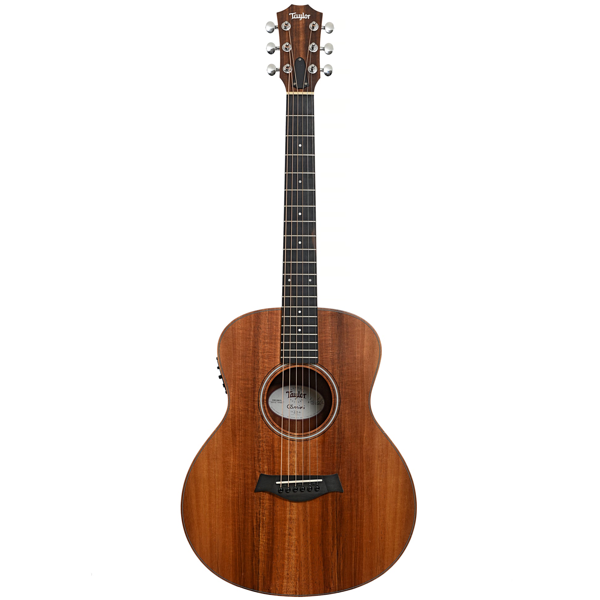 Full front of Taylor GS Mini-E Koa Acoustic-Electric Guitar