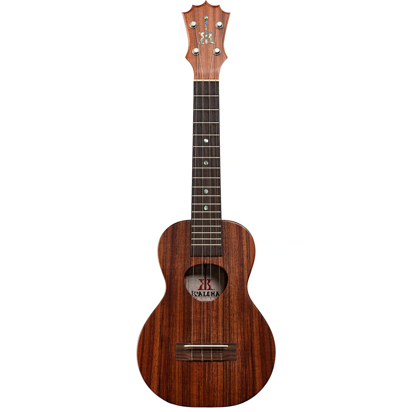 Full front of KoAloha KCM-00 Concert ukulele