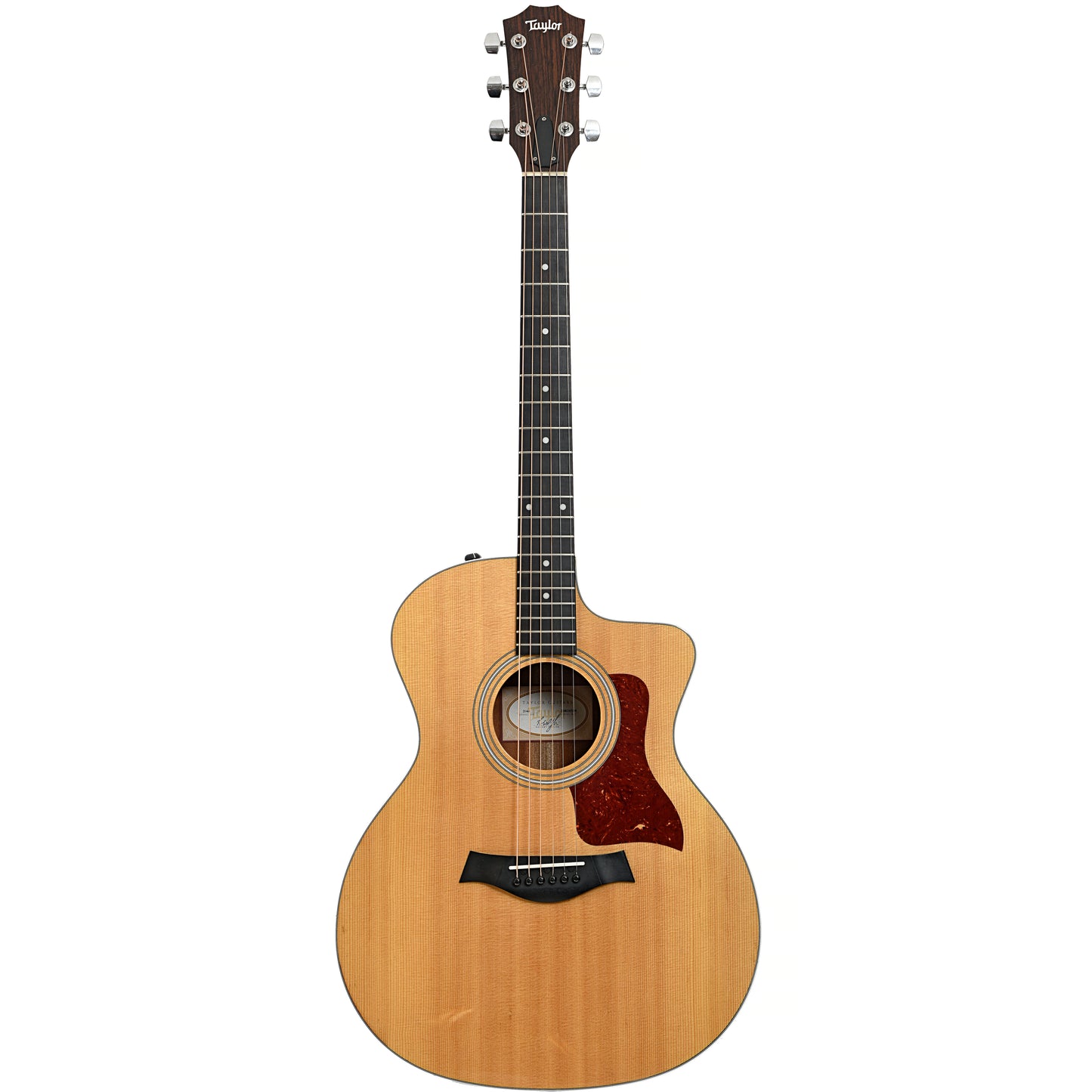 Full front of Taylor 214ce Walnut Acoustic-Electric Guitar (2015)