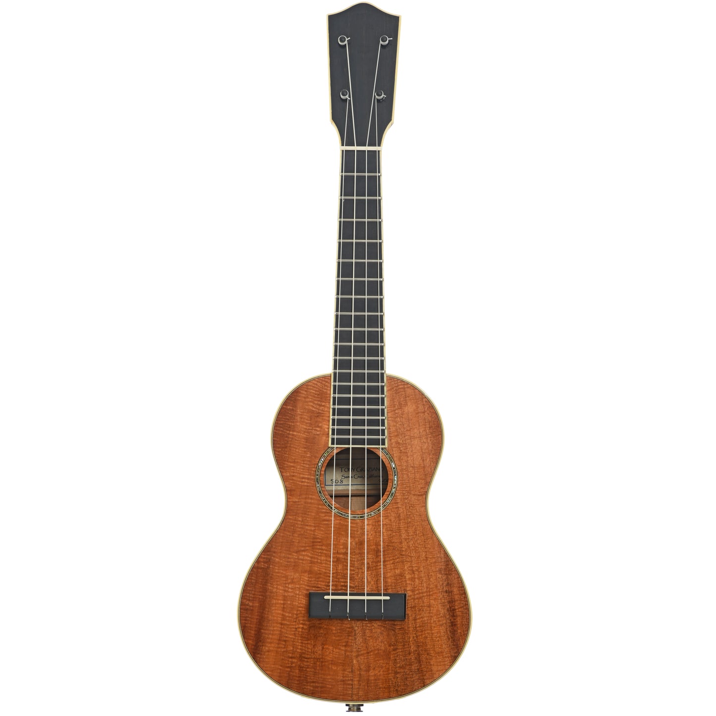 Full front of Graziano Concert Ukulele