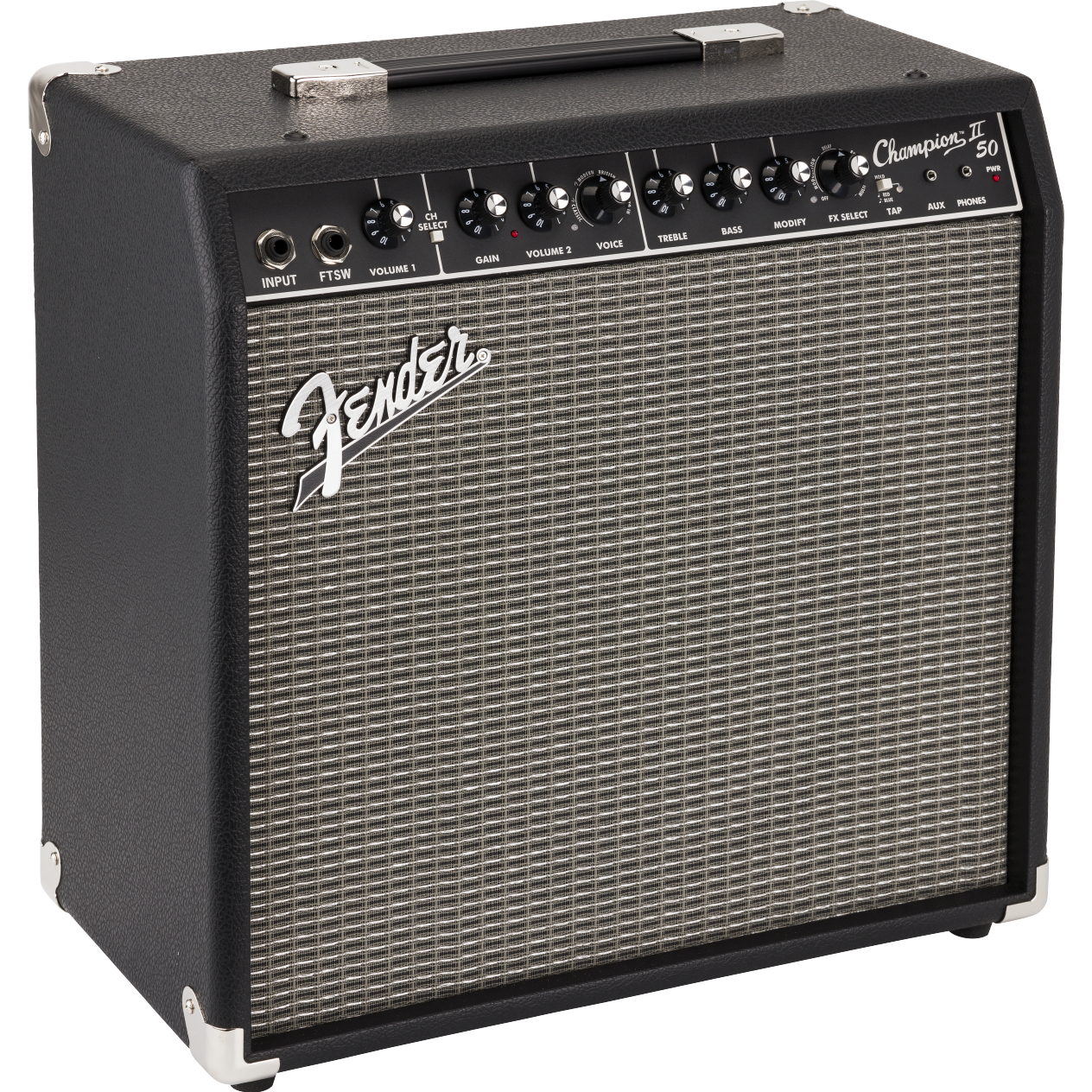 Fender Champion II 50 Amplifier, Front Angle