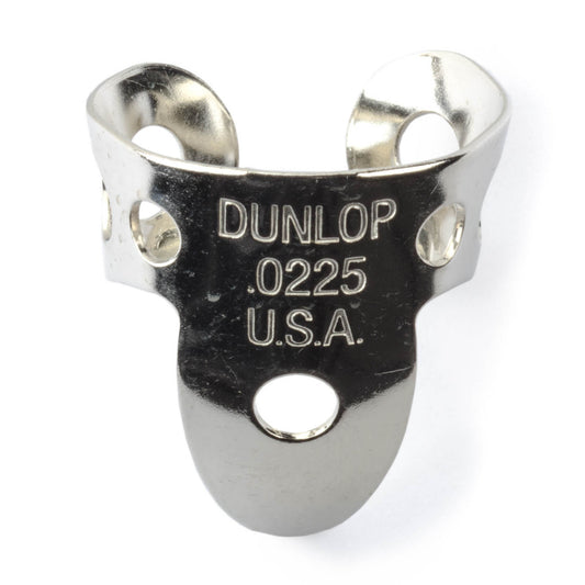 Dunlop Nickel Silver .0225" Fingerpick (Adult Size), Front