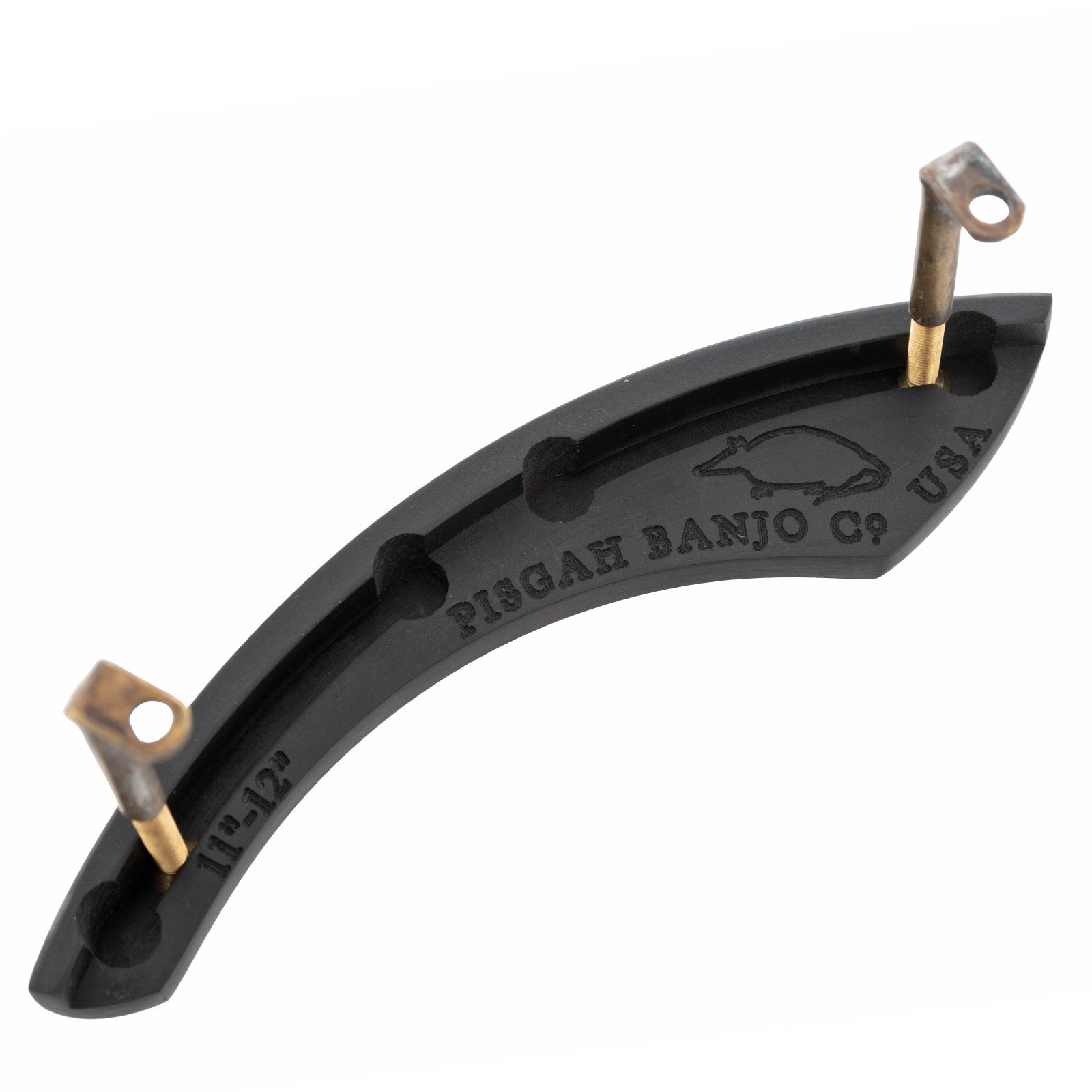 Bottom of Pisgah Armadillo Banjo Armrest, Black Richlite