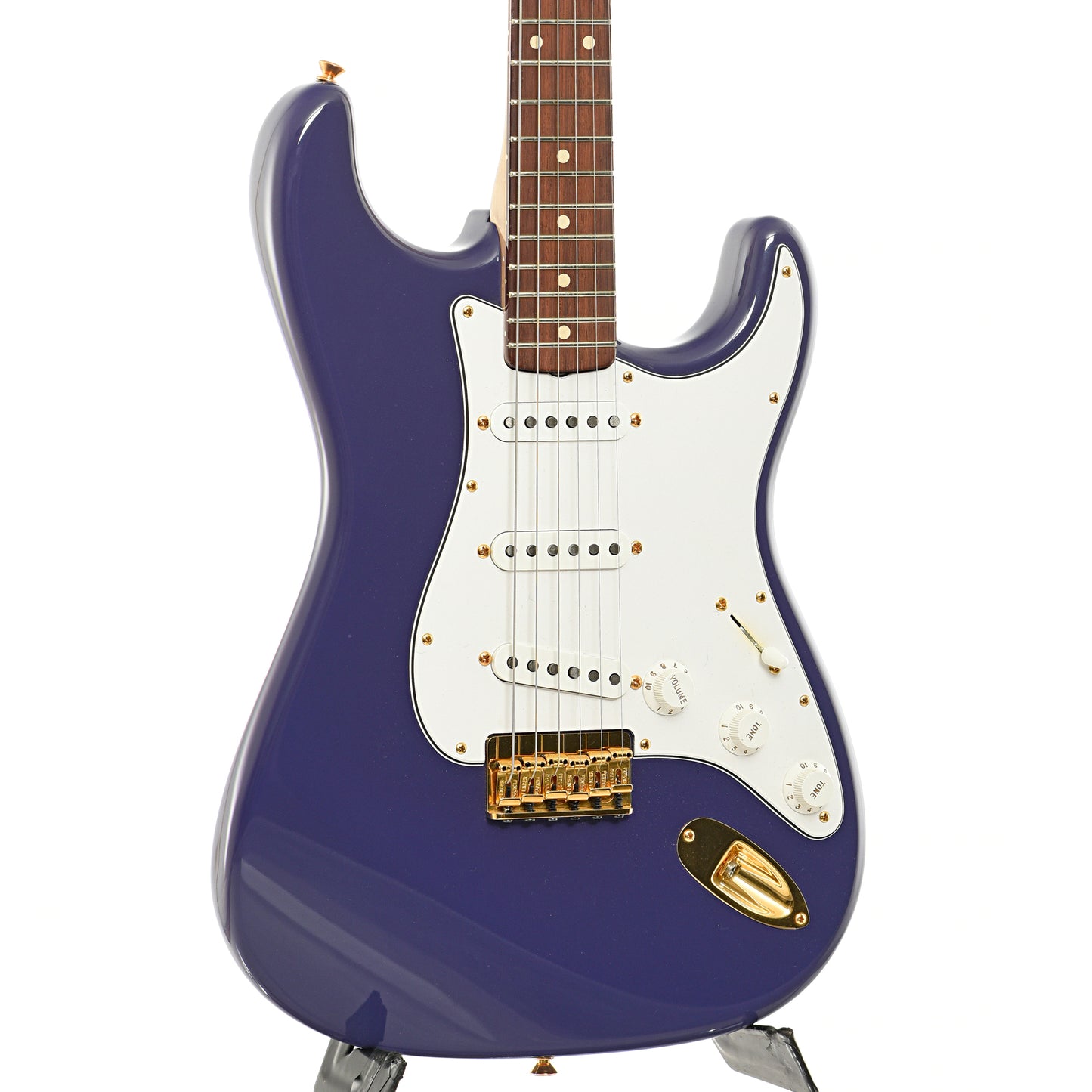 Front and side of Fender Custom Shop Robert Cray Signature Stratocaster Electric Guitar (2010)