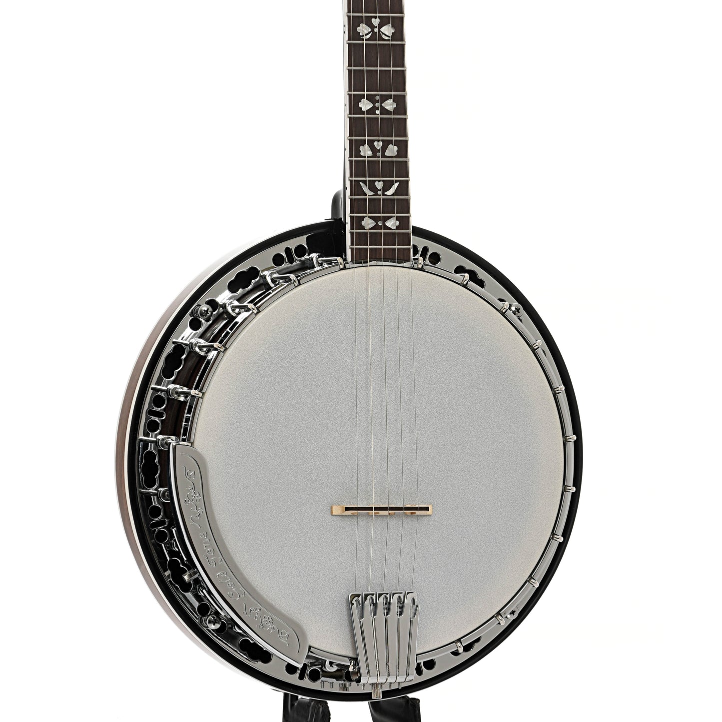 Front and side of Gold Tone BG-150F Resonator Banjo