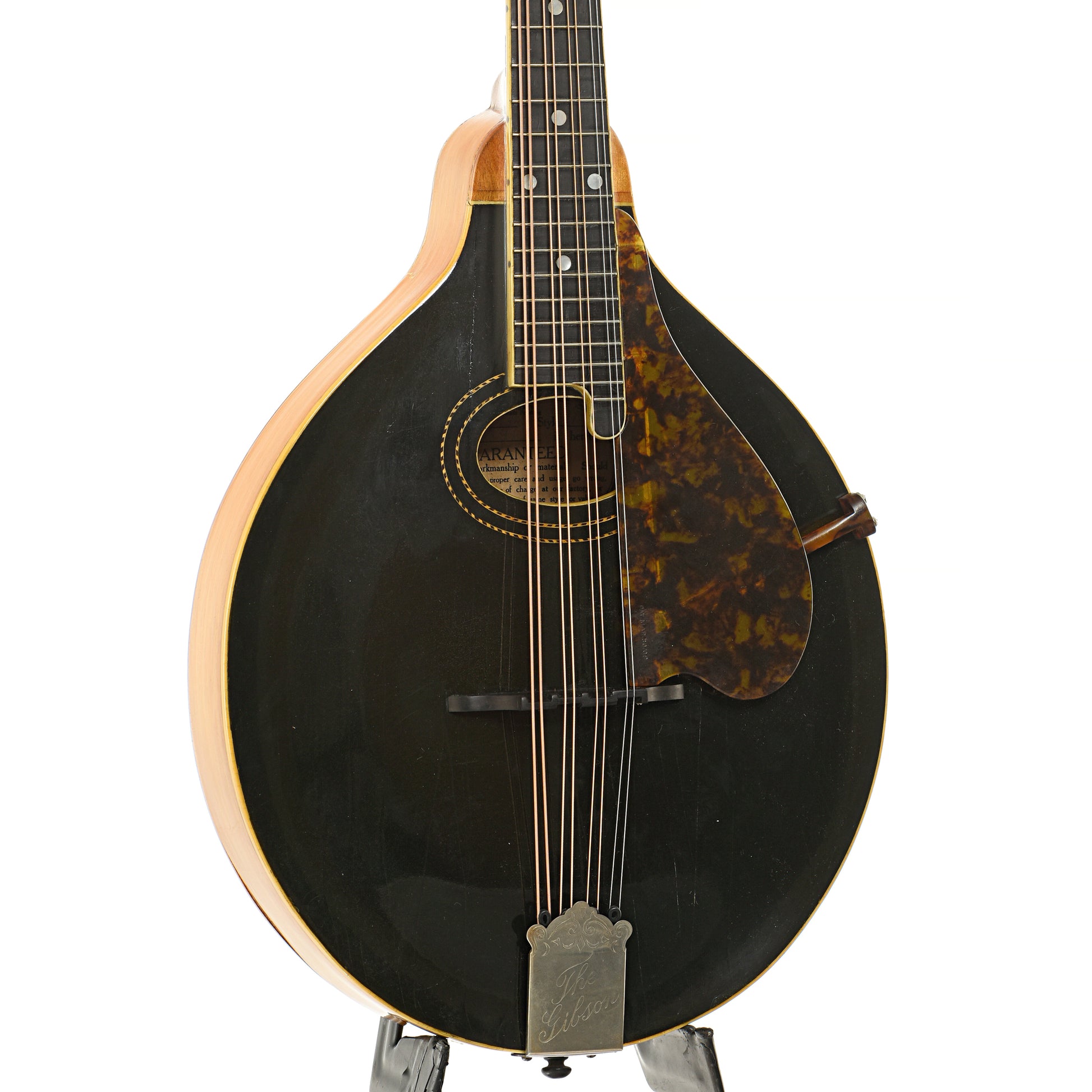 Front and side of Gibson H-1 Mandola (1918)