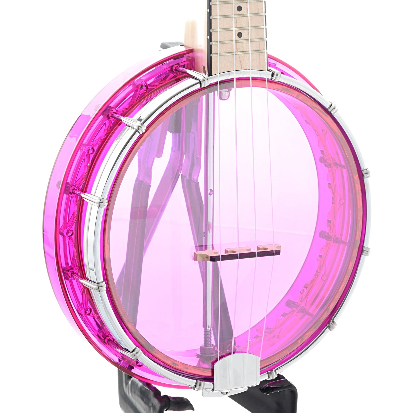 Gold Tone Little Gem Banjo Ukulele & Gigbag, Amethyst (purple)