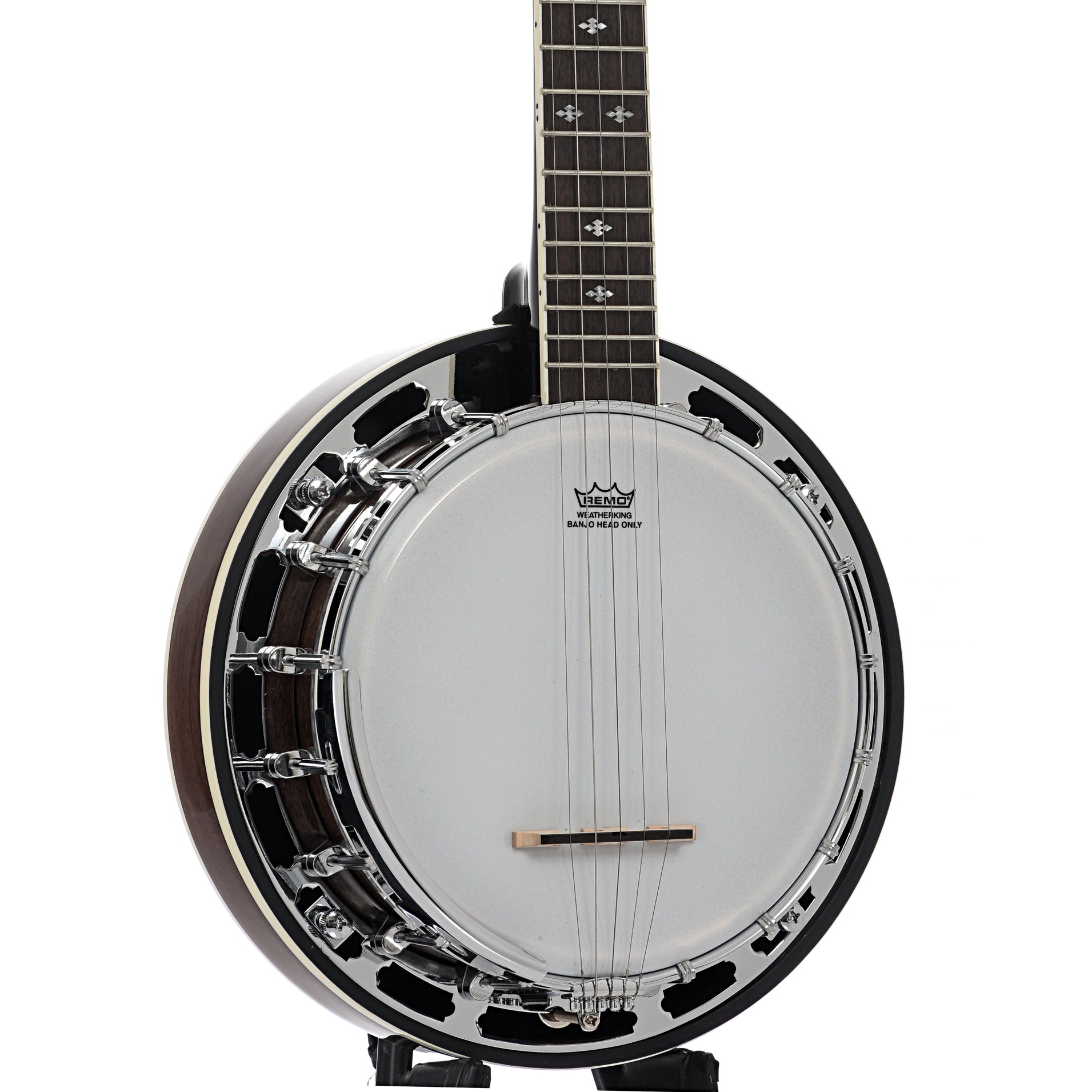 Front and side of Gold Tone BG-Mini Resonator Banjo