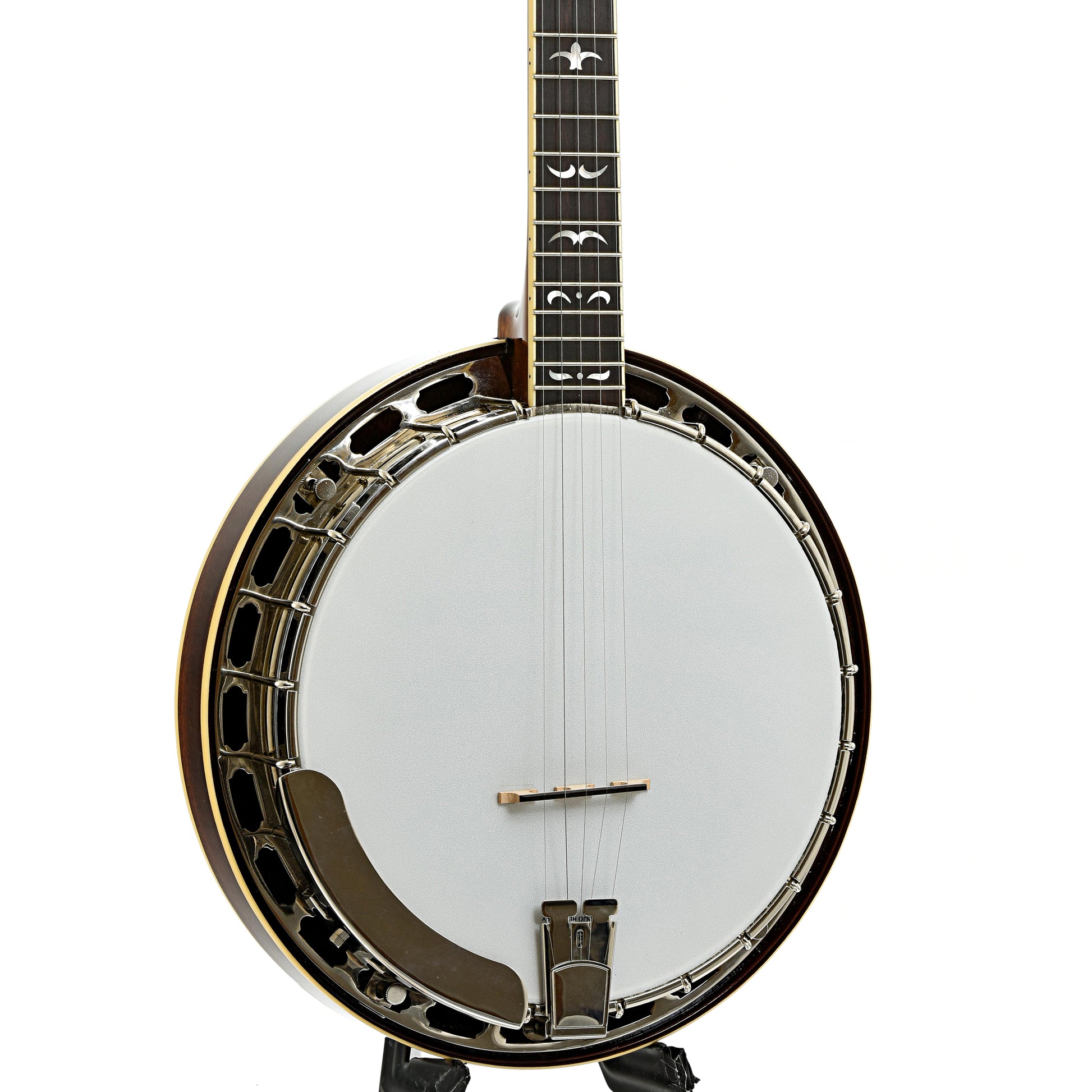 Front and side of Recording RK-R36-B Madison Deluxe Resonator Banjo