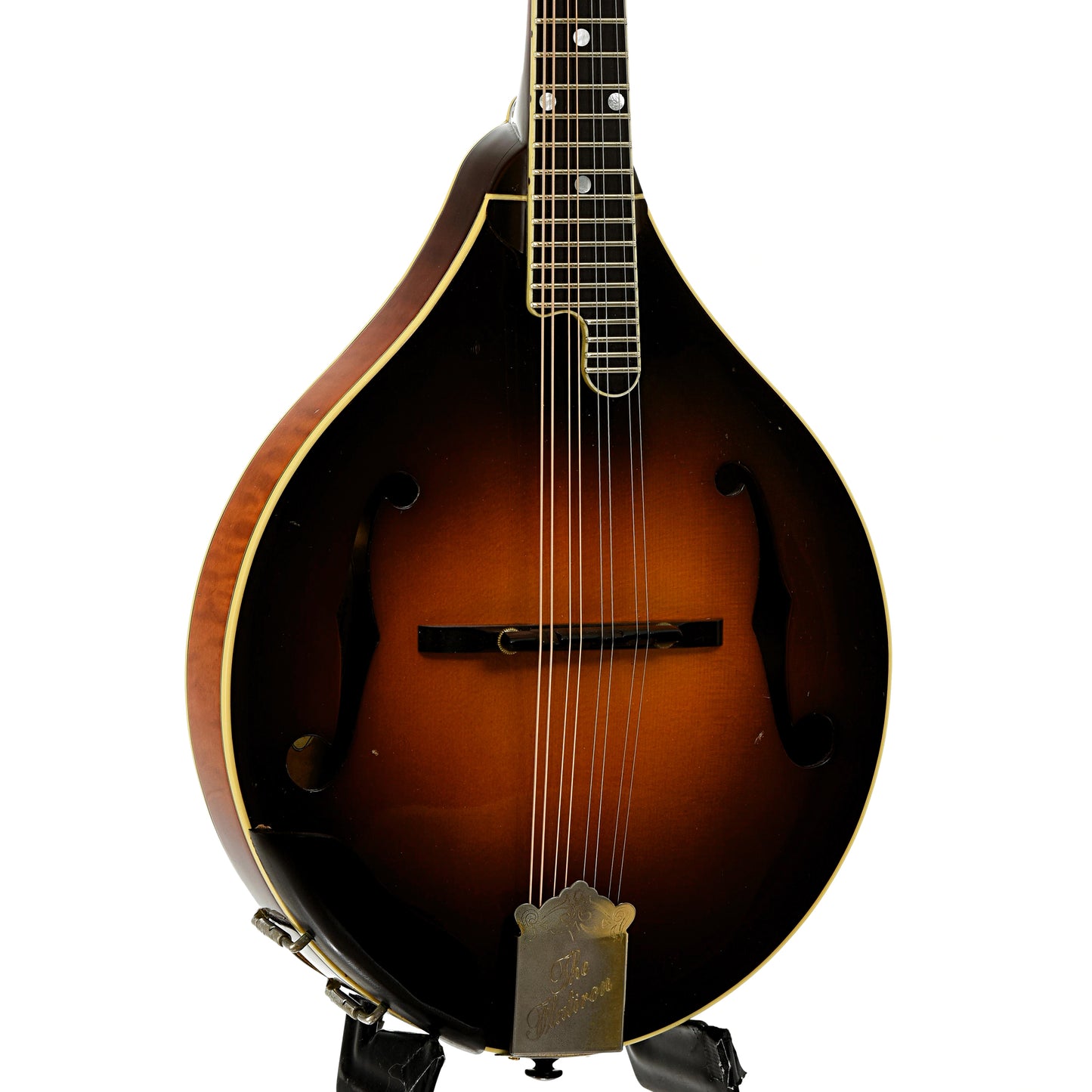 Front and side of Flatiron A-5 Artist Mandolin 