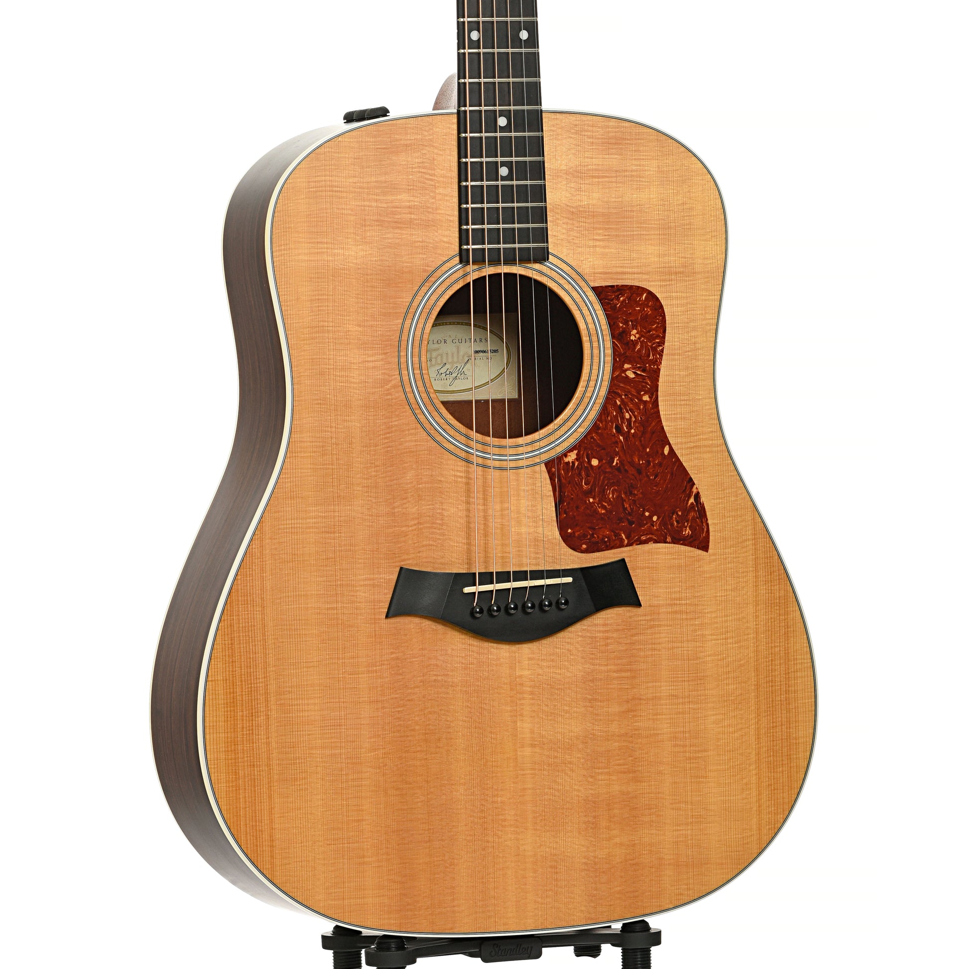 Front and side of Taylor 210e Acoustic-Electric Guitar (2009)