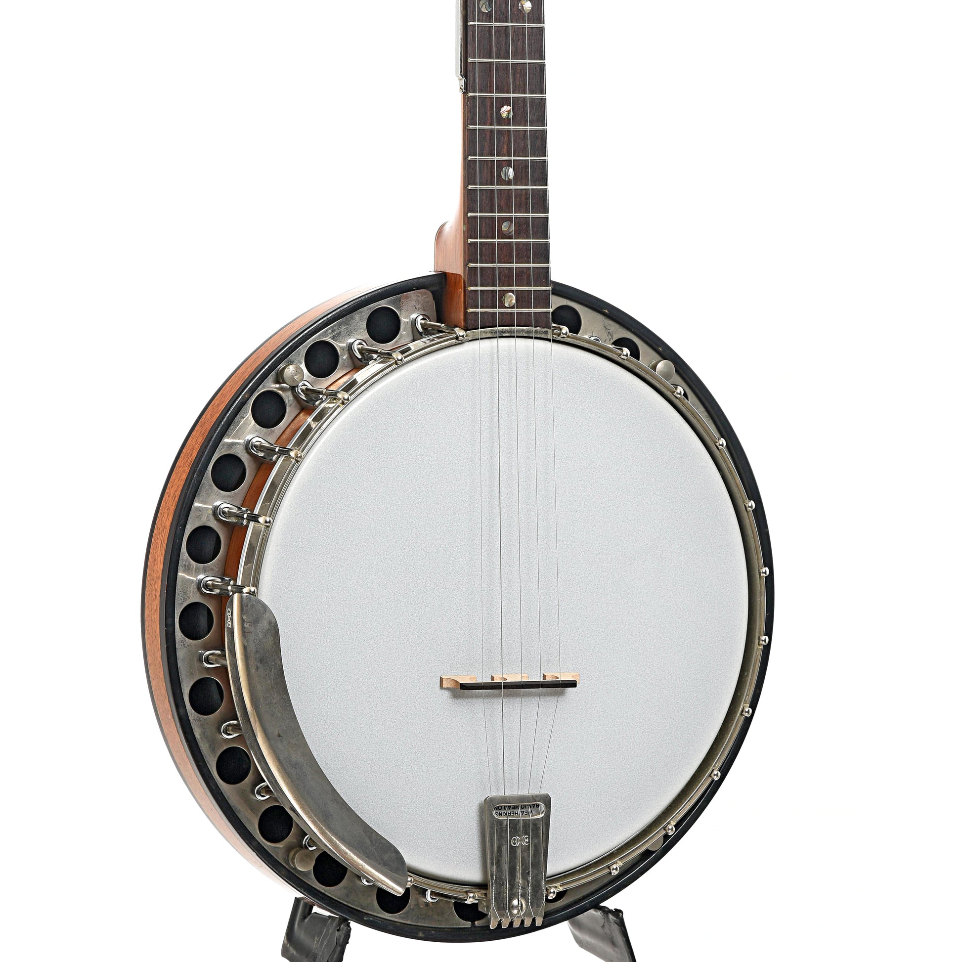 Front and side of Ome XX-R Resonator Banjo