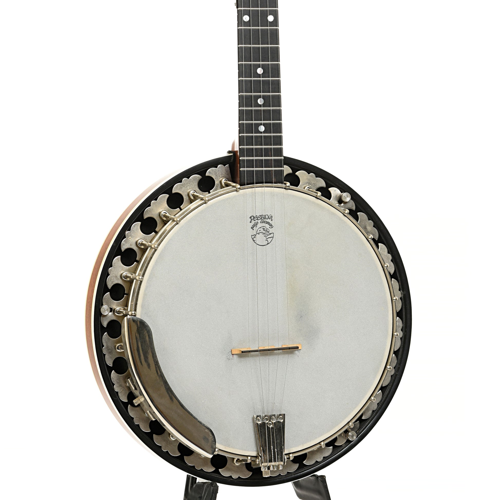 Front of Deering Boston 5-string Resonator Banjo (1995)