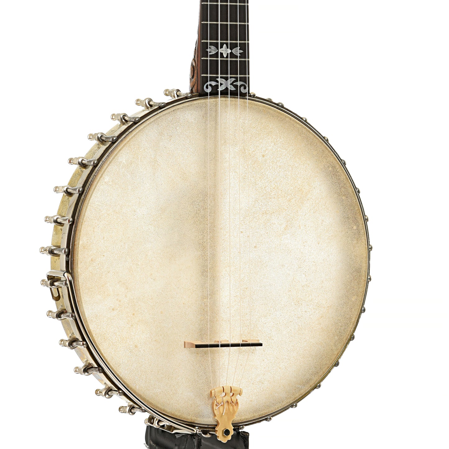 Front of Fairbanks Electric No.0 Open Back Banjo 