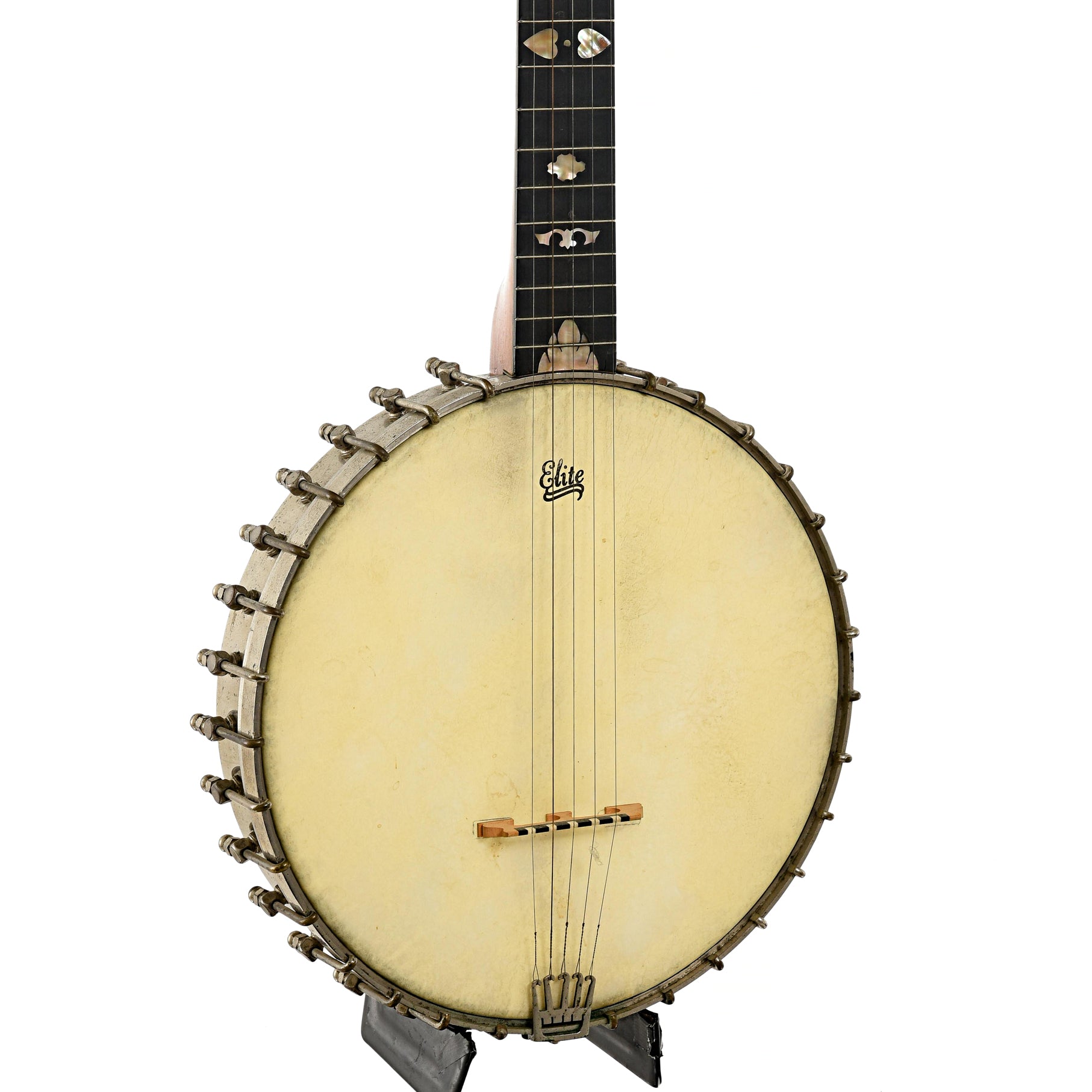 Julias AJ Friedrich Professional by Lyon Healy Open Back Banjo 1890 Elderly Instruments
