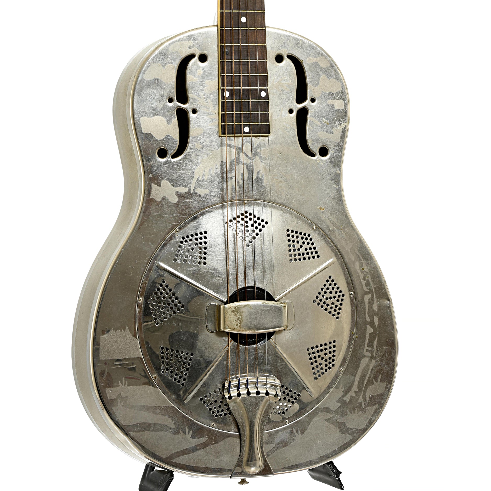 Front and side of National Style 0 Variation 5 Resonator Guitar