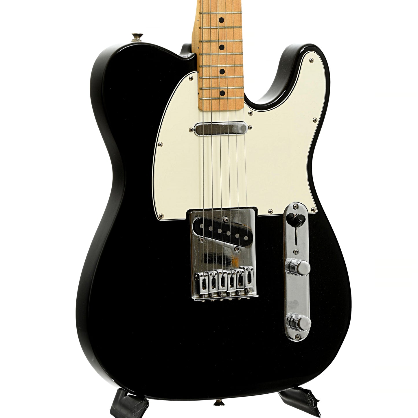 Front and side of Fender Telecaster Standard Electric Guitar