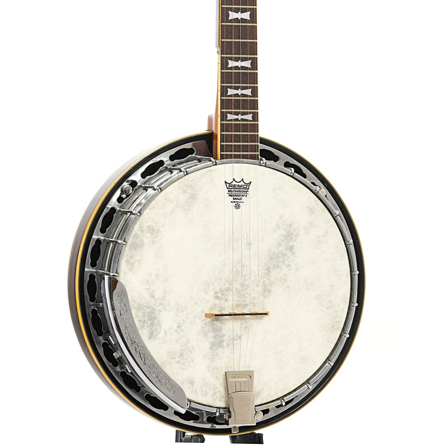 Front and side of Conrad Resonator Banjo