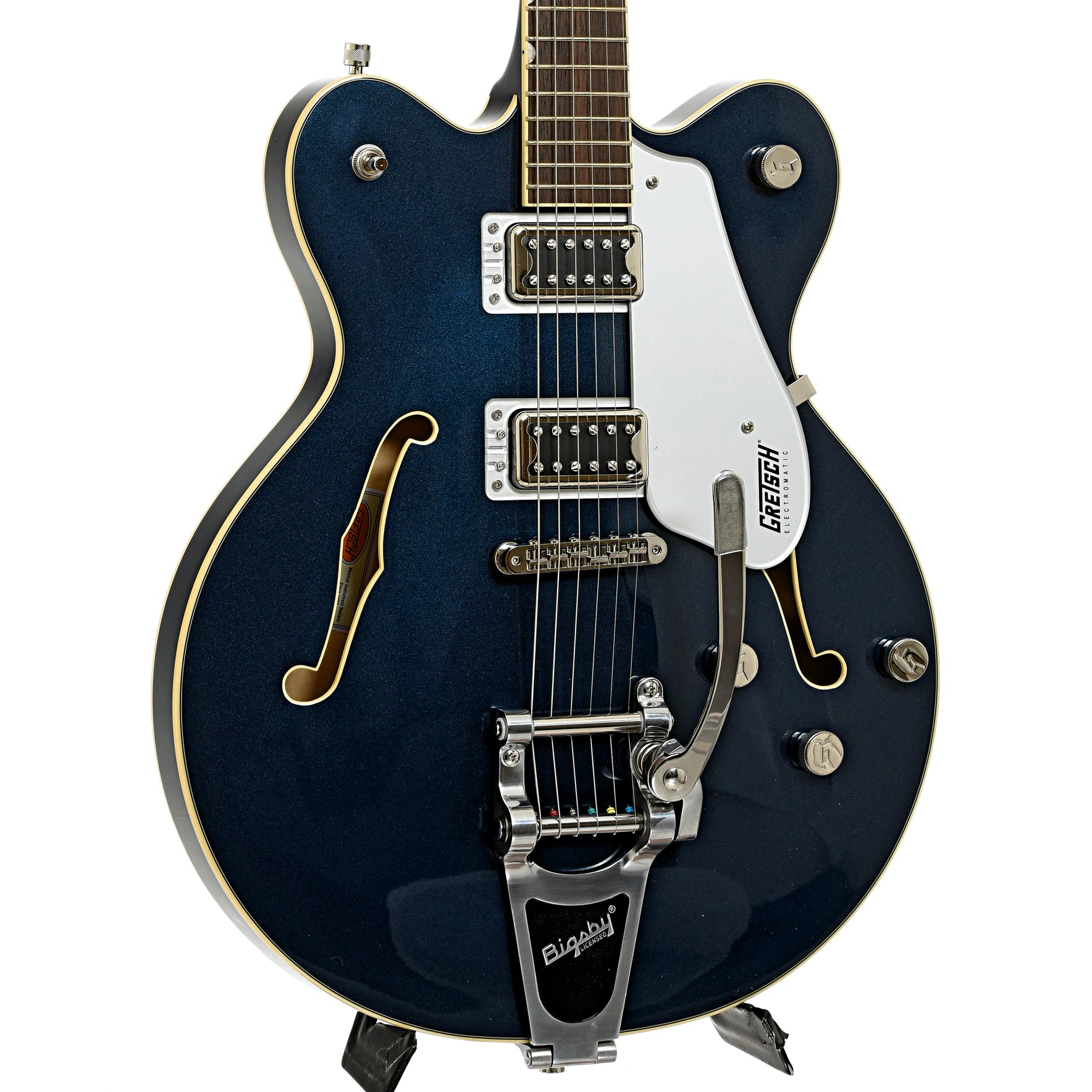 Front of Gretsch G5622T Electromatic Center Block Double-Cut with Bigsby, Midnight Sapphire