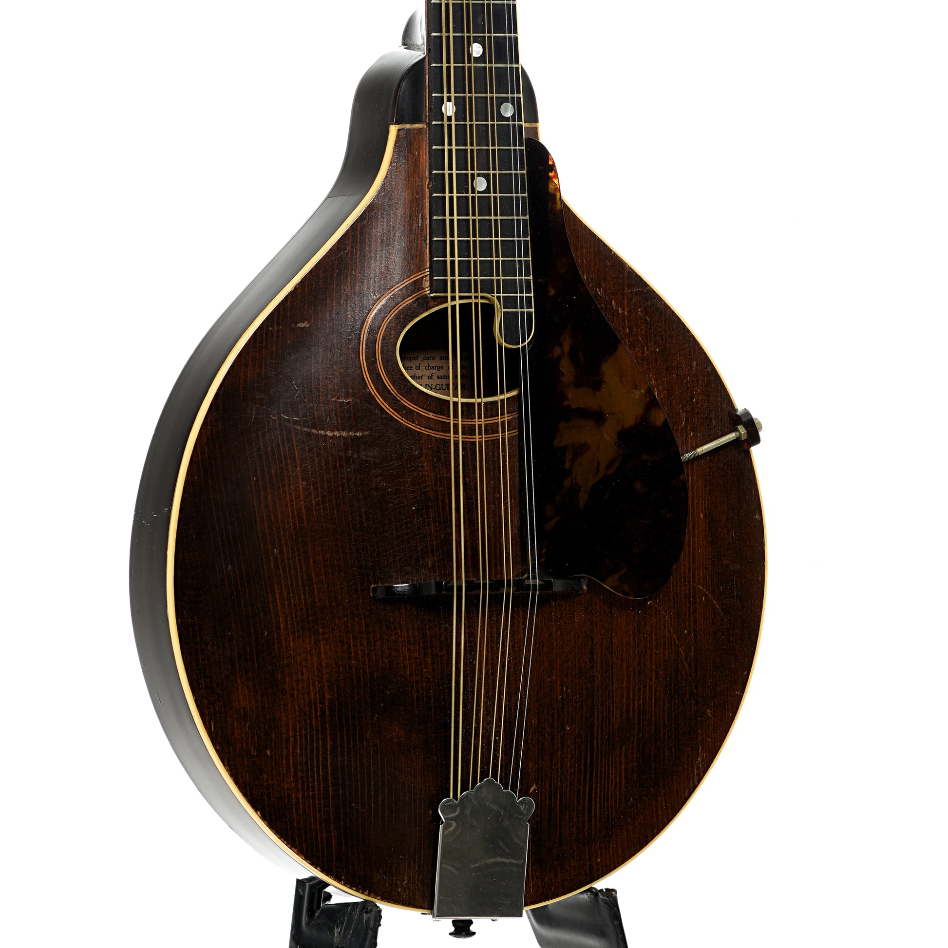 Front and side of Giibson H-1 Mandola 