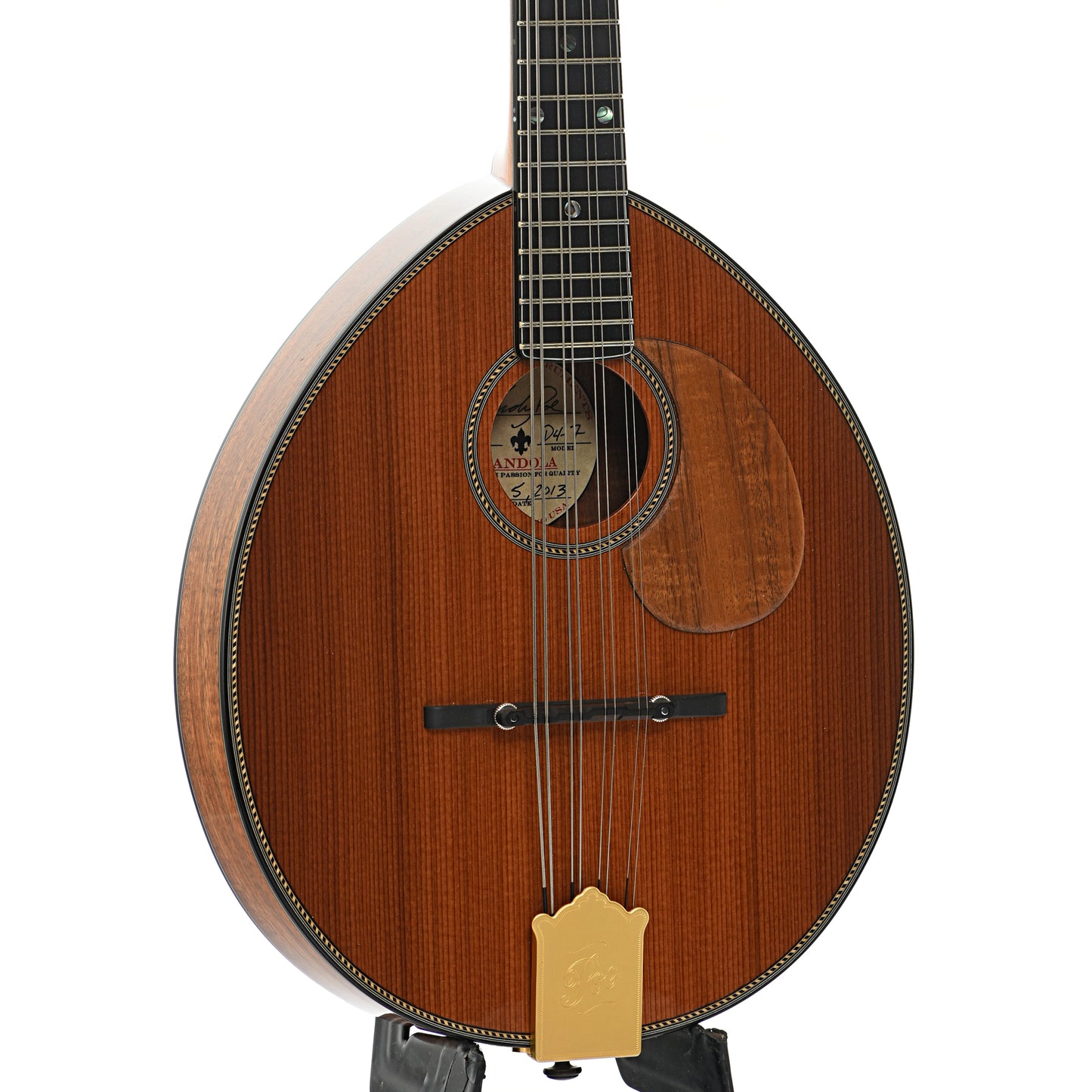 Front and side of Poe Scout D4-7 Mandola