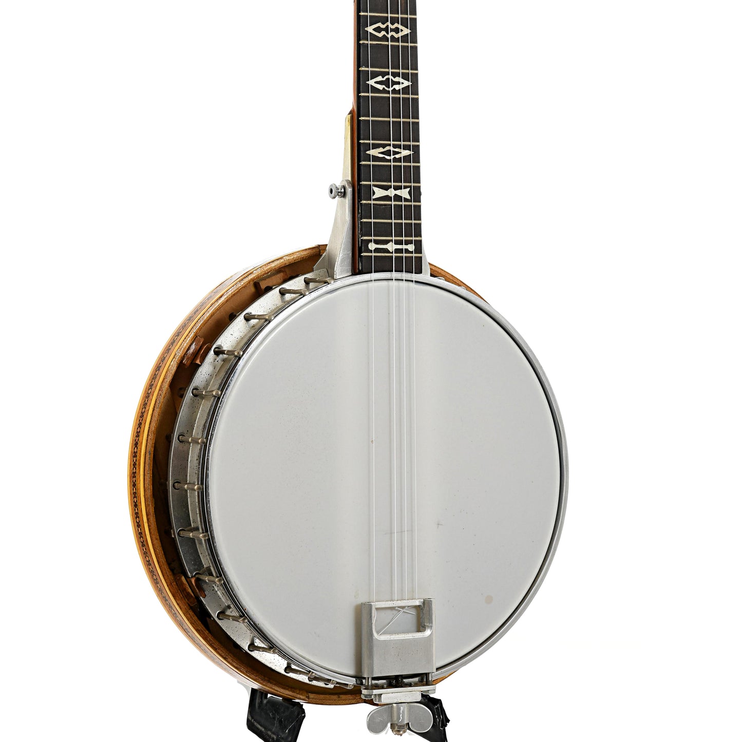 Front and side of J.A. Sloan JO2GO Travel / Folding Banjo 