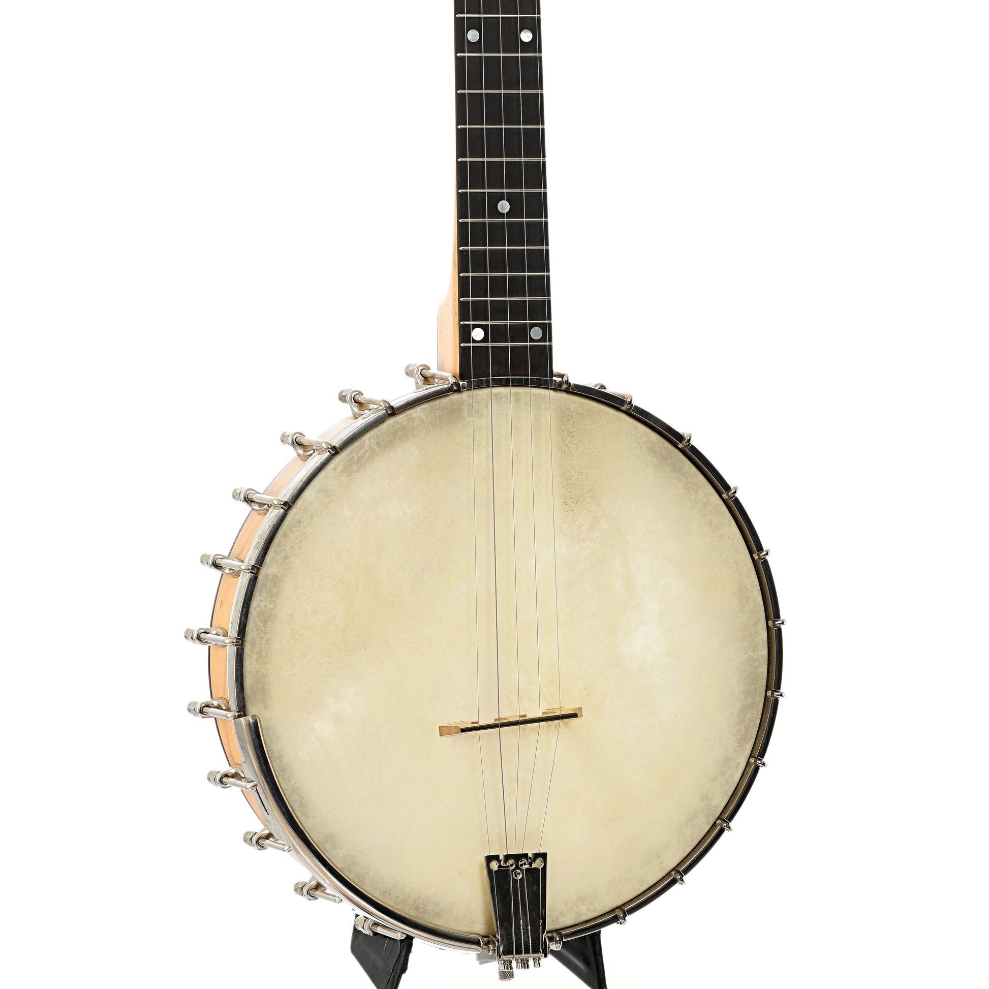 front and side of Bart Reiter Special Open Back  Banjo (2003)