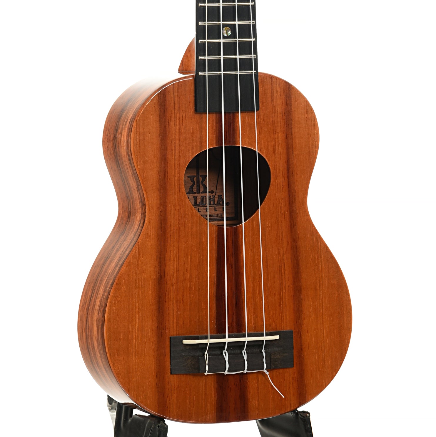 Front and side of KoAloha KSM-00 Soprano Ukulele (2021)