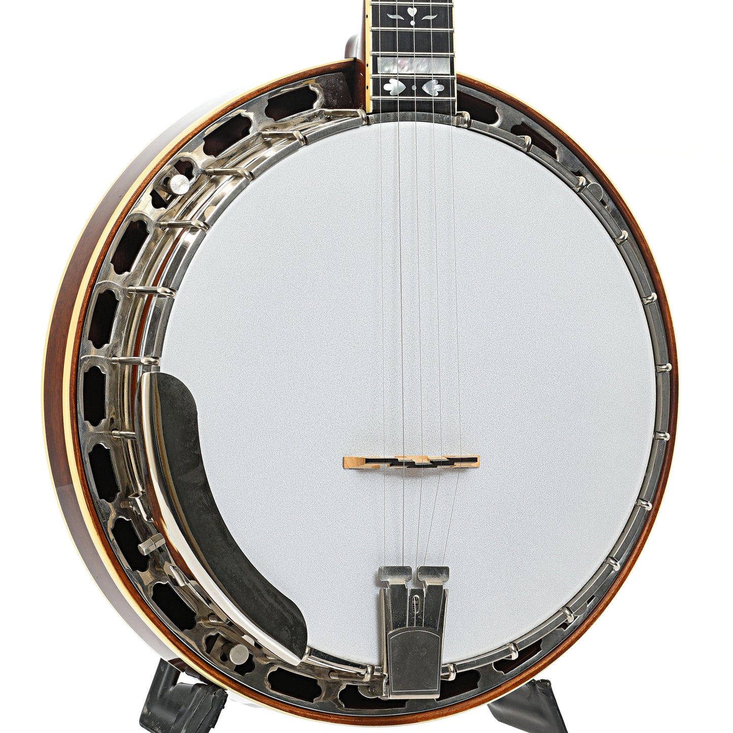 Front and side of Gold Star GF100HF Banjo