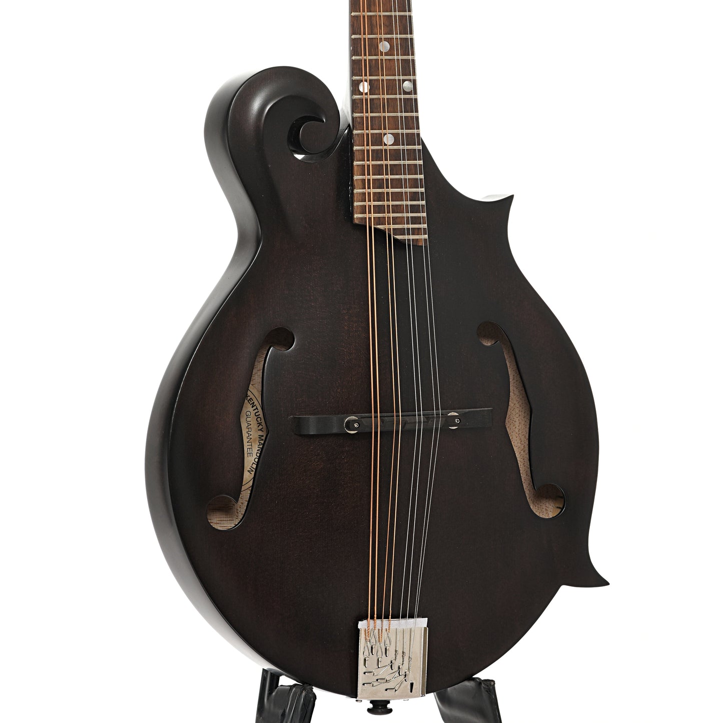 Full front and side of Kentucky KM-606 F-Style Mandolin (2022)