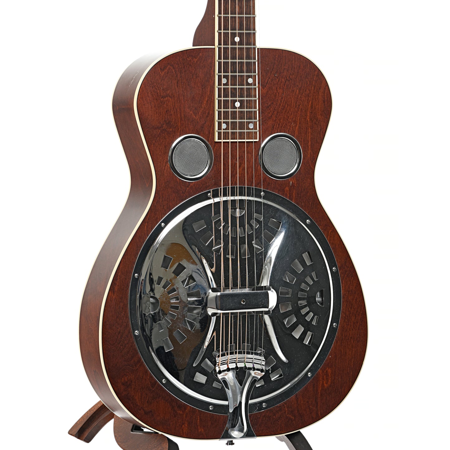 Beard Vintage R Cherry Squareneck Resonator Guitar (c.2007)